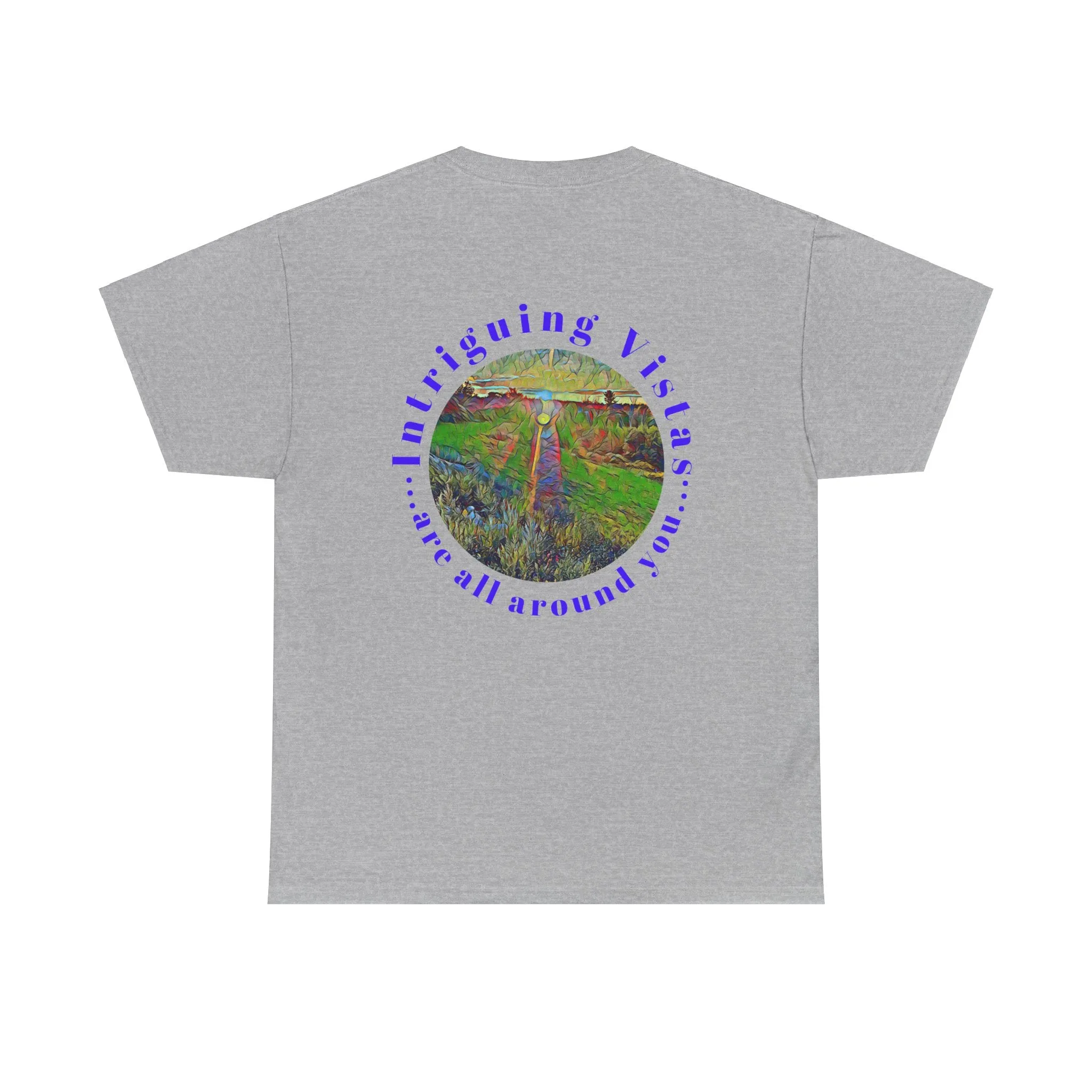 Gildan 5000 Unisex Adult Heavy Cotton Tee Available In Multiple Colors from the Scenery Series at Intriguing Vistas
