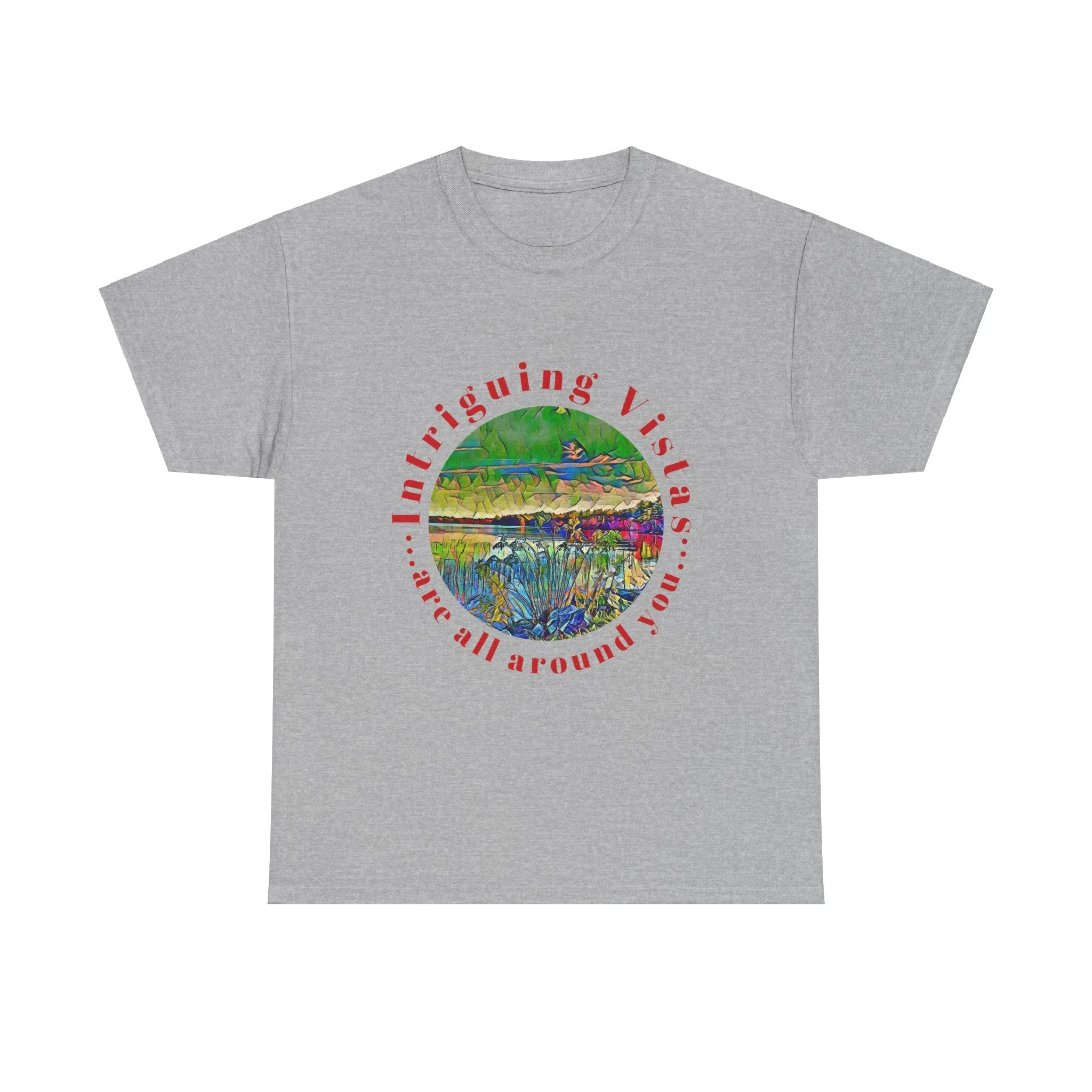 Gildan 5000 Unisex Adult Heavy Cotton Tee Available In Multiple Colors from the Scenery Series at Intriguing Vistas