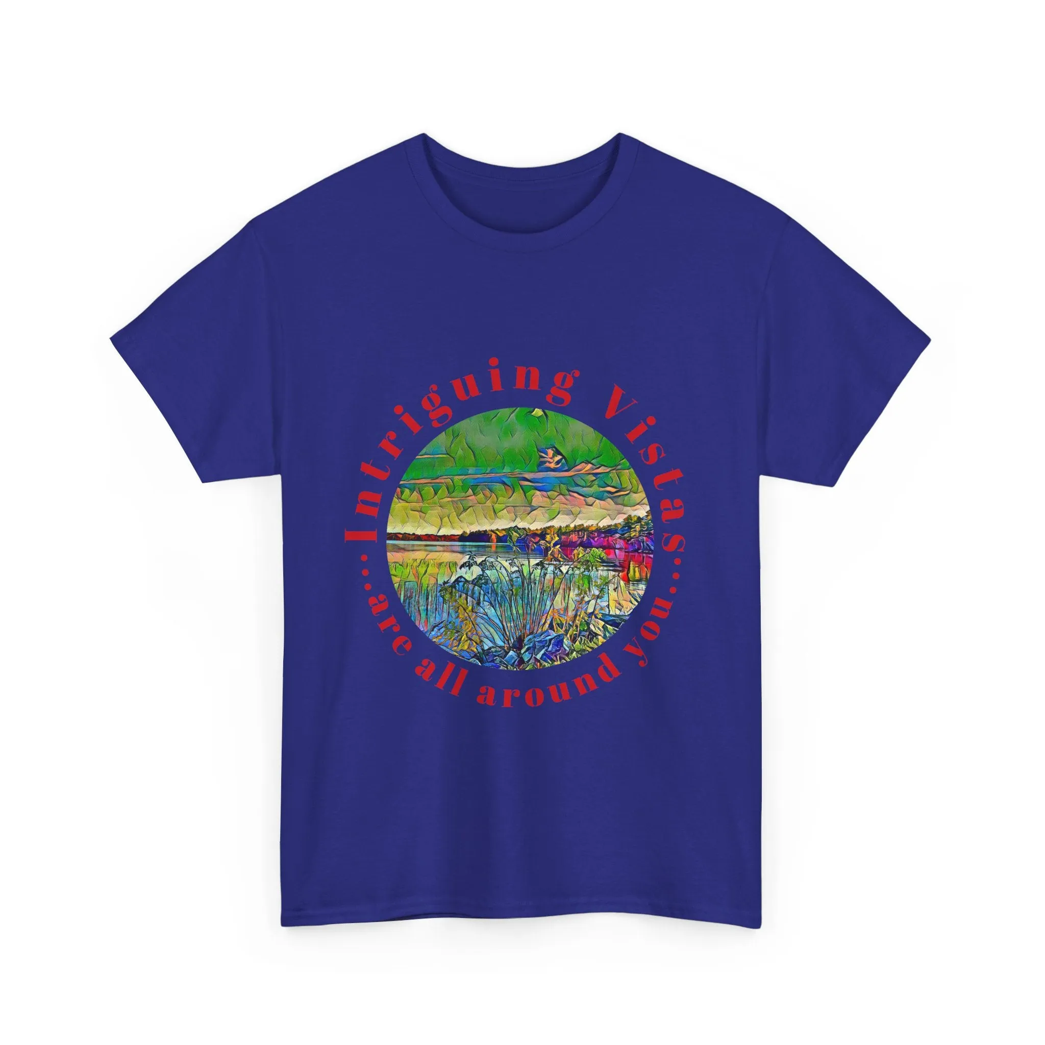Gildan 5000 Unisex Adult Heavy Cotton Tee Available In Multiple Colors from the Scenery Series at Intriguing Vistas
