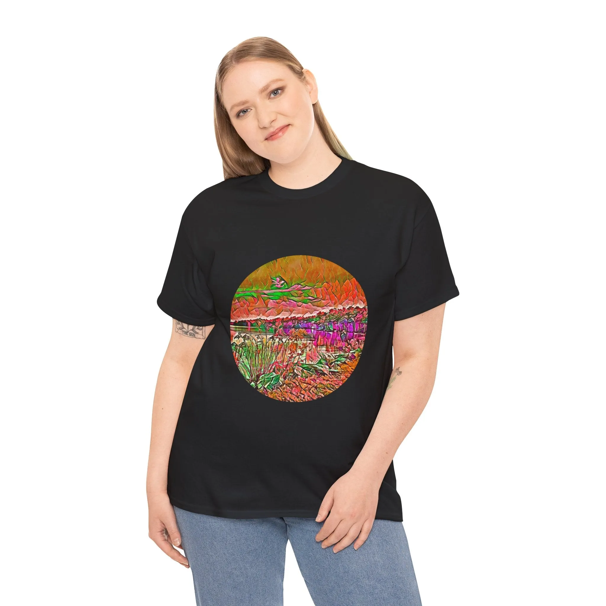 Gildan 5000 Unisex Adult Heavy Cotton Tee Available In Multiple Colors from the Scenery Series at Intriguing Vistas