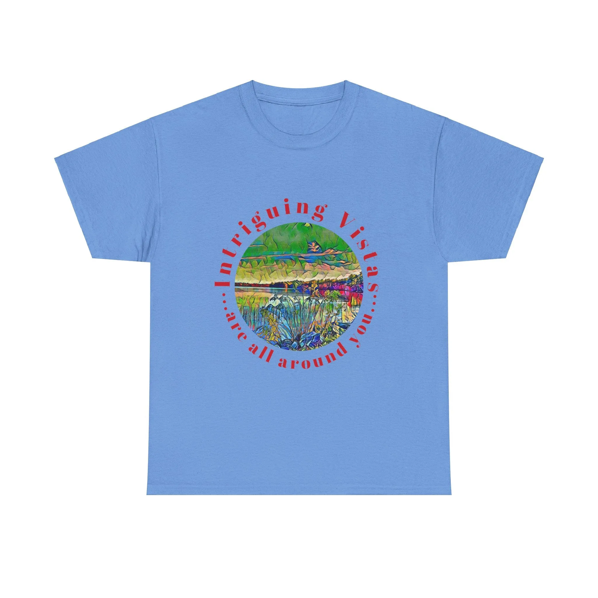 Gildan 5000 Unisex Adult Heavy Cotton Tee Available In Multiple Colors from the Scenery Series at Intriguing Vistas