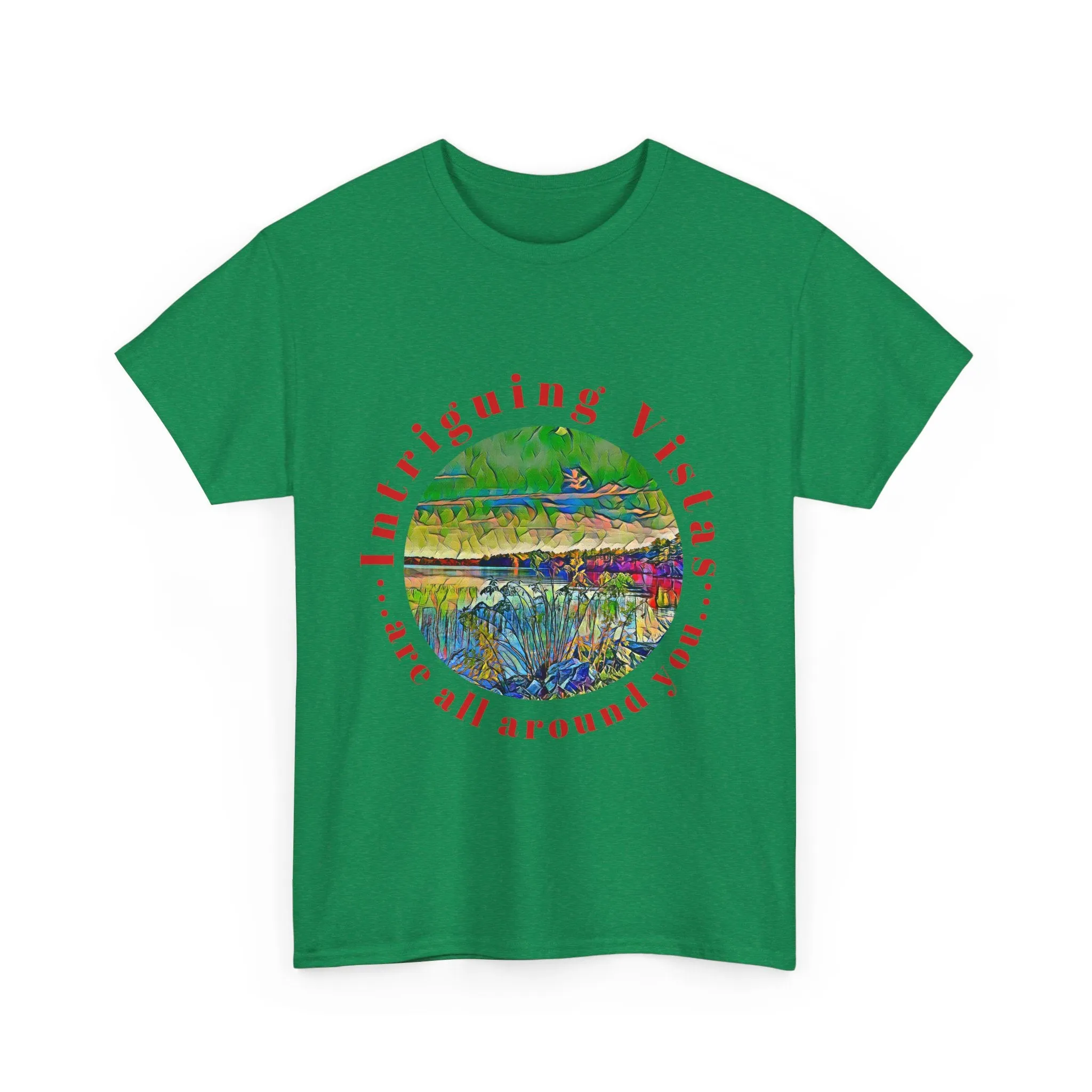 Gildan 5000 Unisex Adult Heavy Cotton Tee Available In Multiple Colors from the Scenery Series at Intriguing Vistas