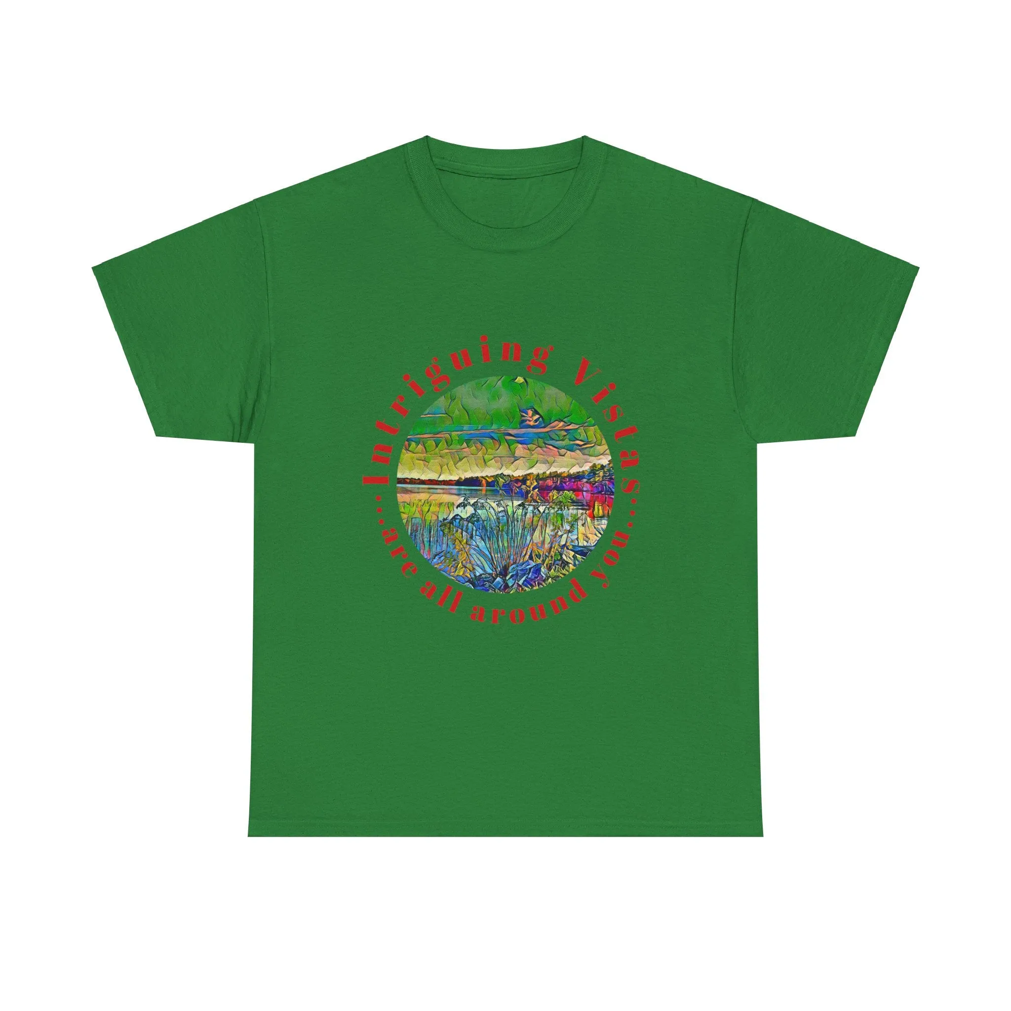 Gildan 5000 Unisex Adult Heavy Cotton Tee Available In Multiple Colors from the Scenery Series at Intriguing Vistas