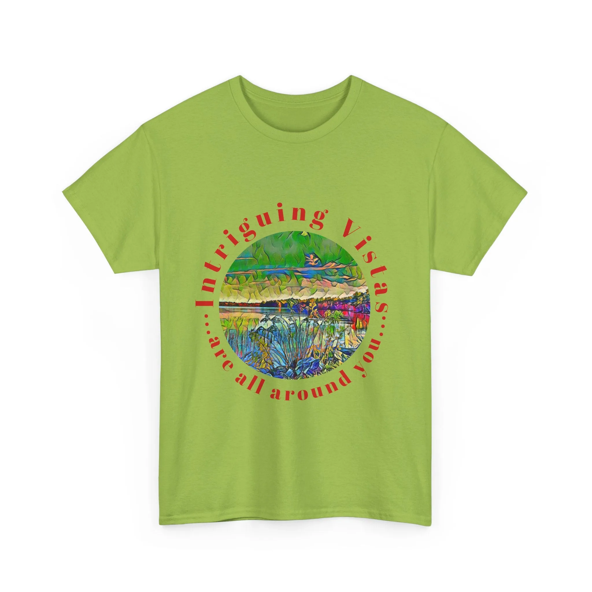 Gildan 5000 Unisex Adult Heavy Cotton Tee Available In Multiple Colors from the Scenery Series at Intriguing Vistas