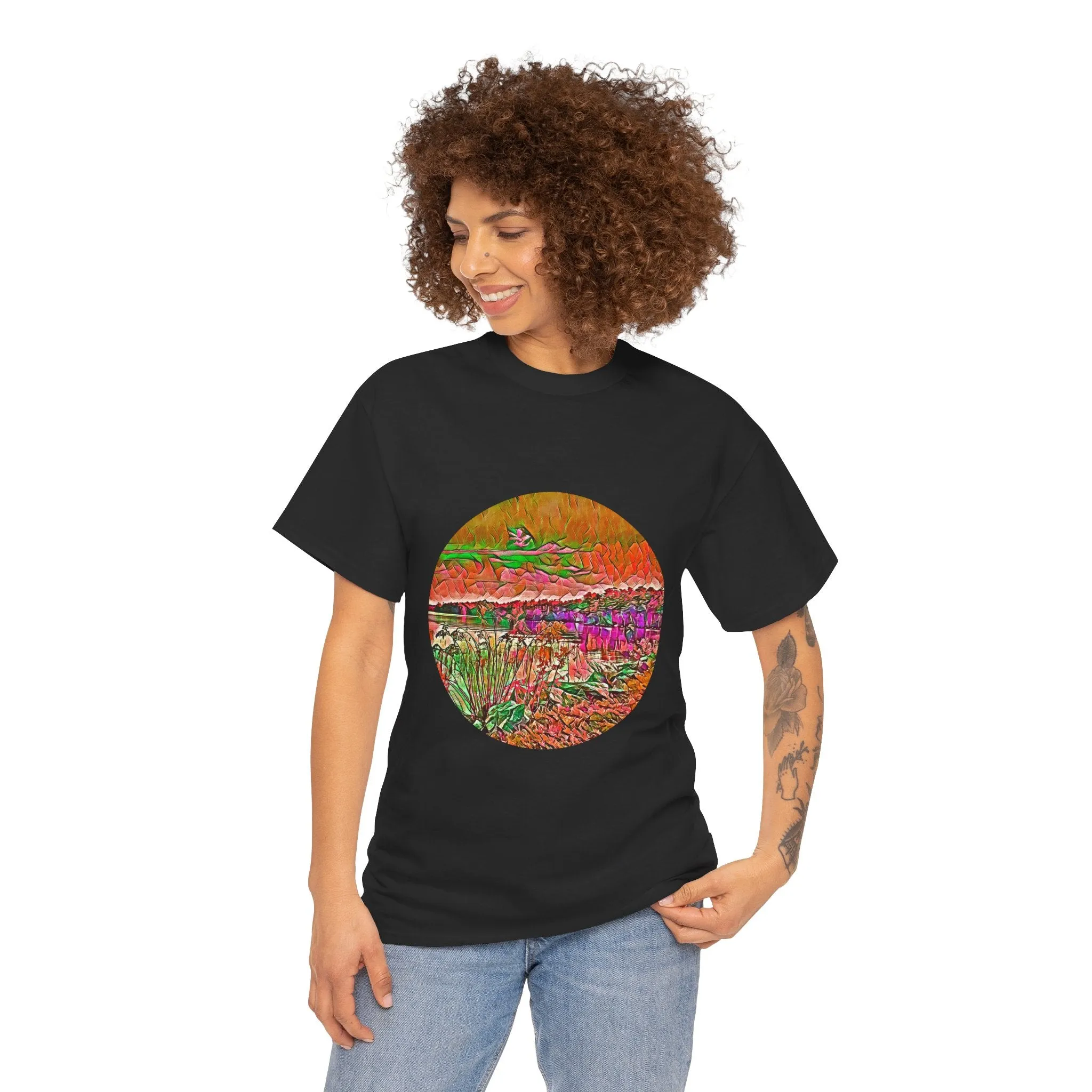 Gildan 5000 Unisex Adult Heavy Cotton Tee Available In Multiple Colors from the Scenery Series at Intriguing Vistas