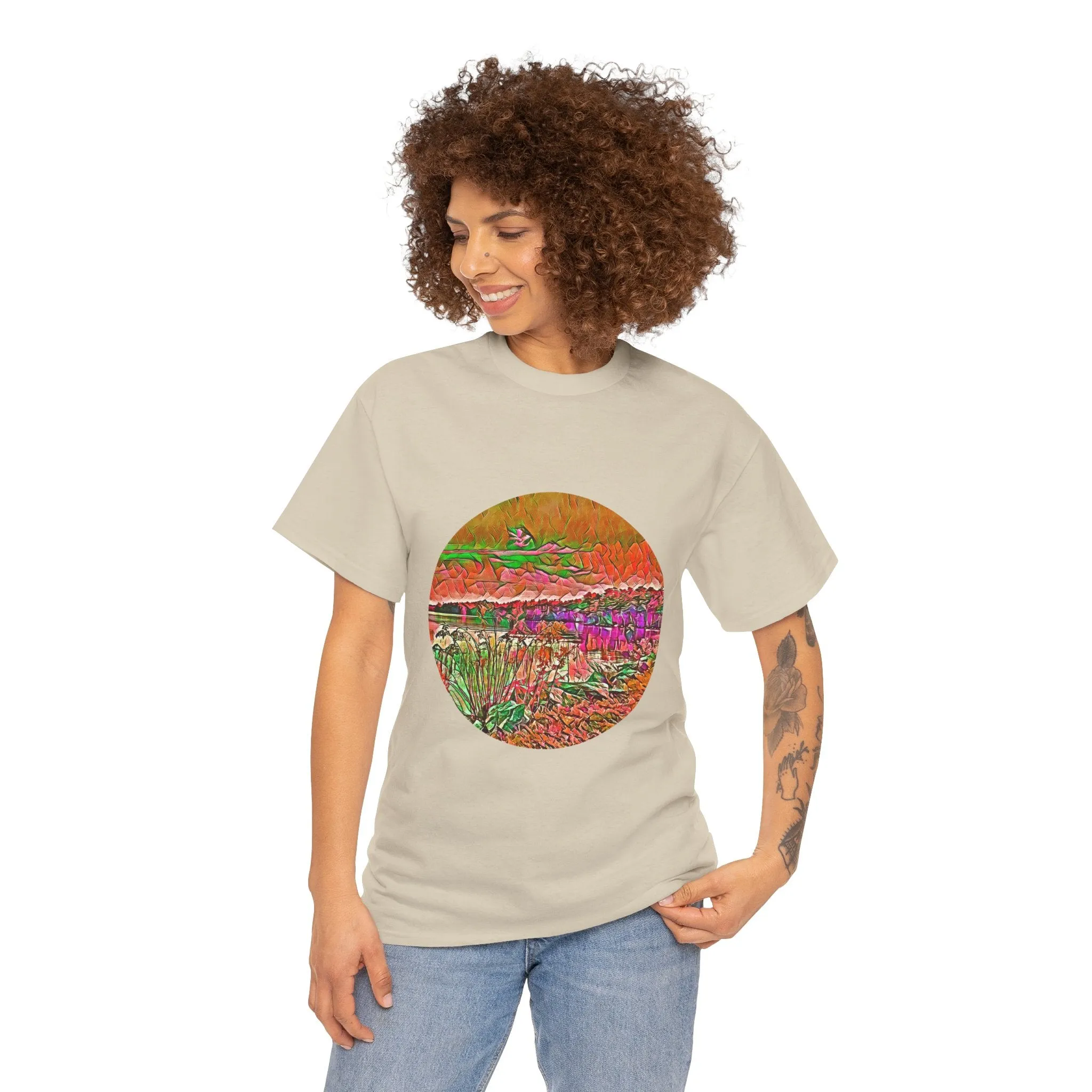 Gildan 5000 Unisex Adult Heavy Cotton Tee Available In Multiple Colors from the Scenery Series at Intriguing Vistas