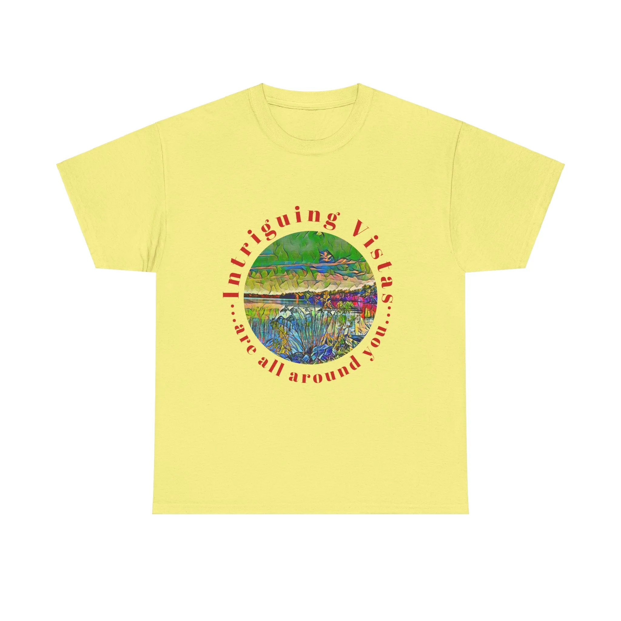 Gildan 5000 Unisex Adult Heavy Cotton Tee Available In Multiple Colors from the Scenery Series at Intriguing Vistas
