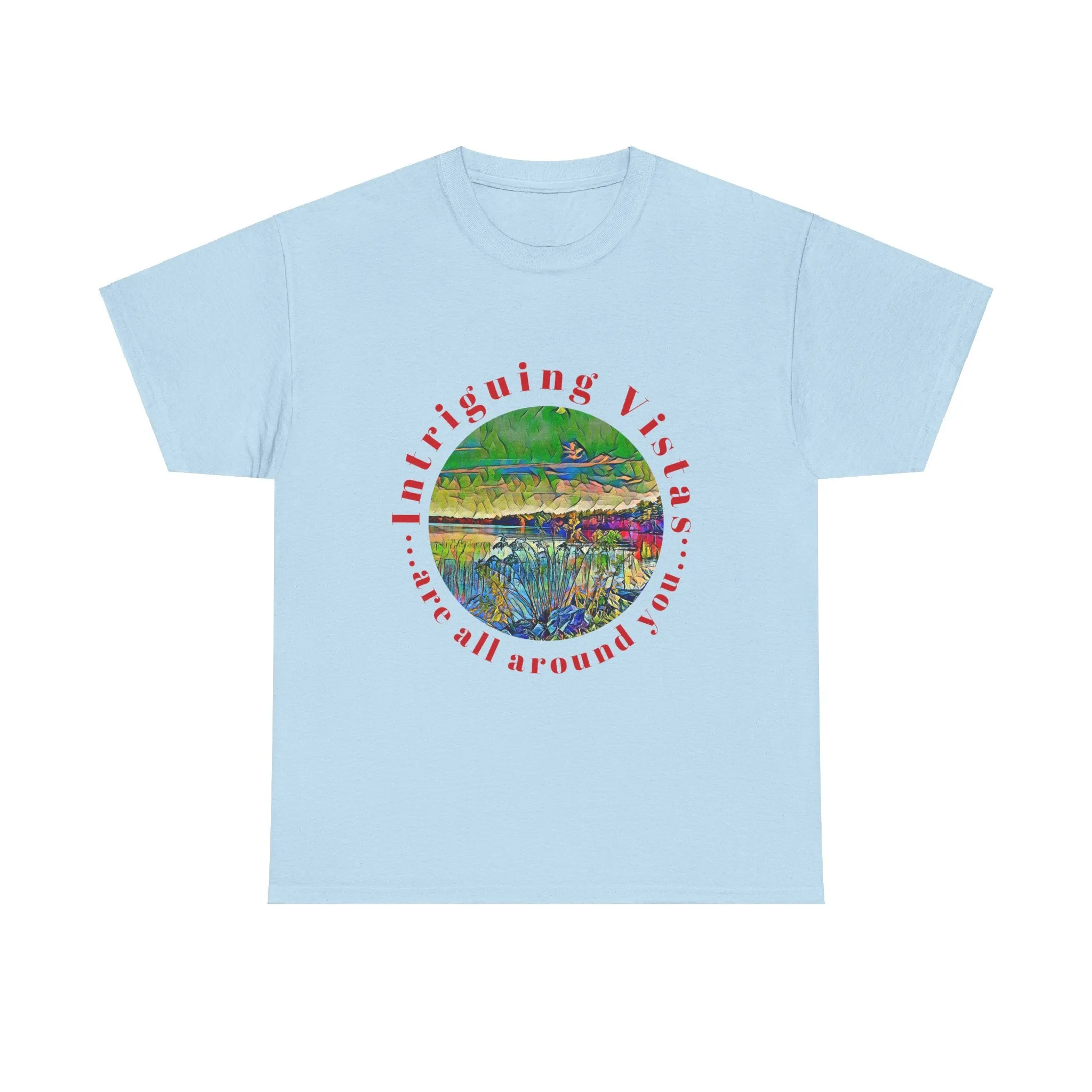 Gildan 5000 Unisex Adult Heavy Cotton Tee Available In Multiple Colors from the Scenery Series at Intriguing Vistas