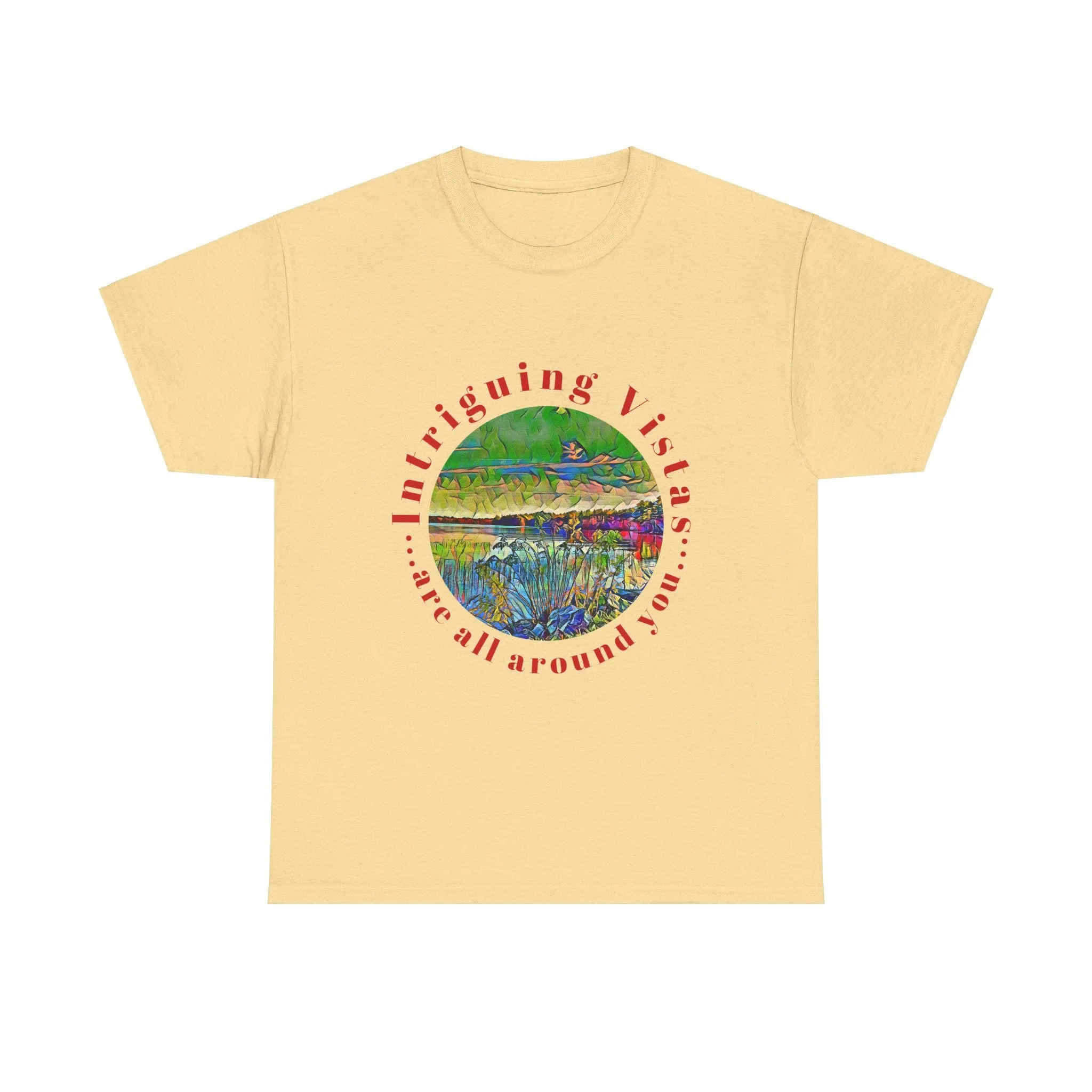 Gildan 5000 Unisex Adult Heavy Cotton Tee Available In Multiple Colors from the Scenery Series at Intriguing Vistas