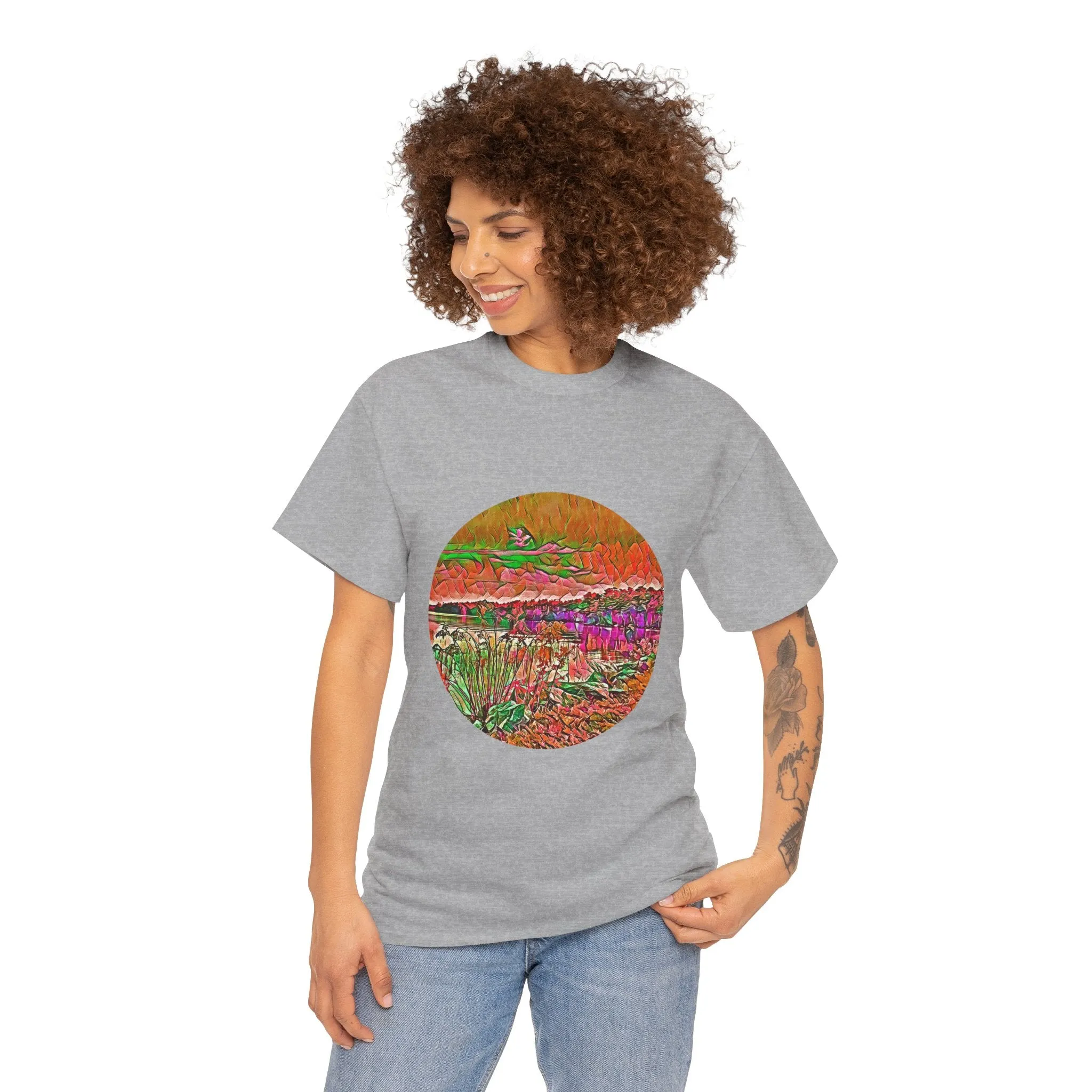 Gildan 5000 Unisex Adult Heavy Cotton Tee Available In Multiple Colors from the Scenery Series at Intriguing Vistas