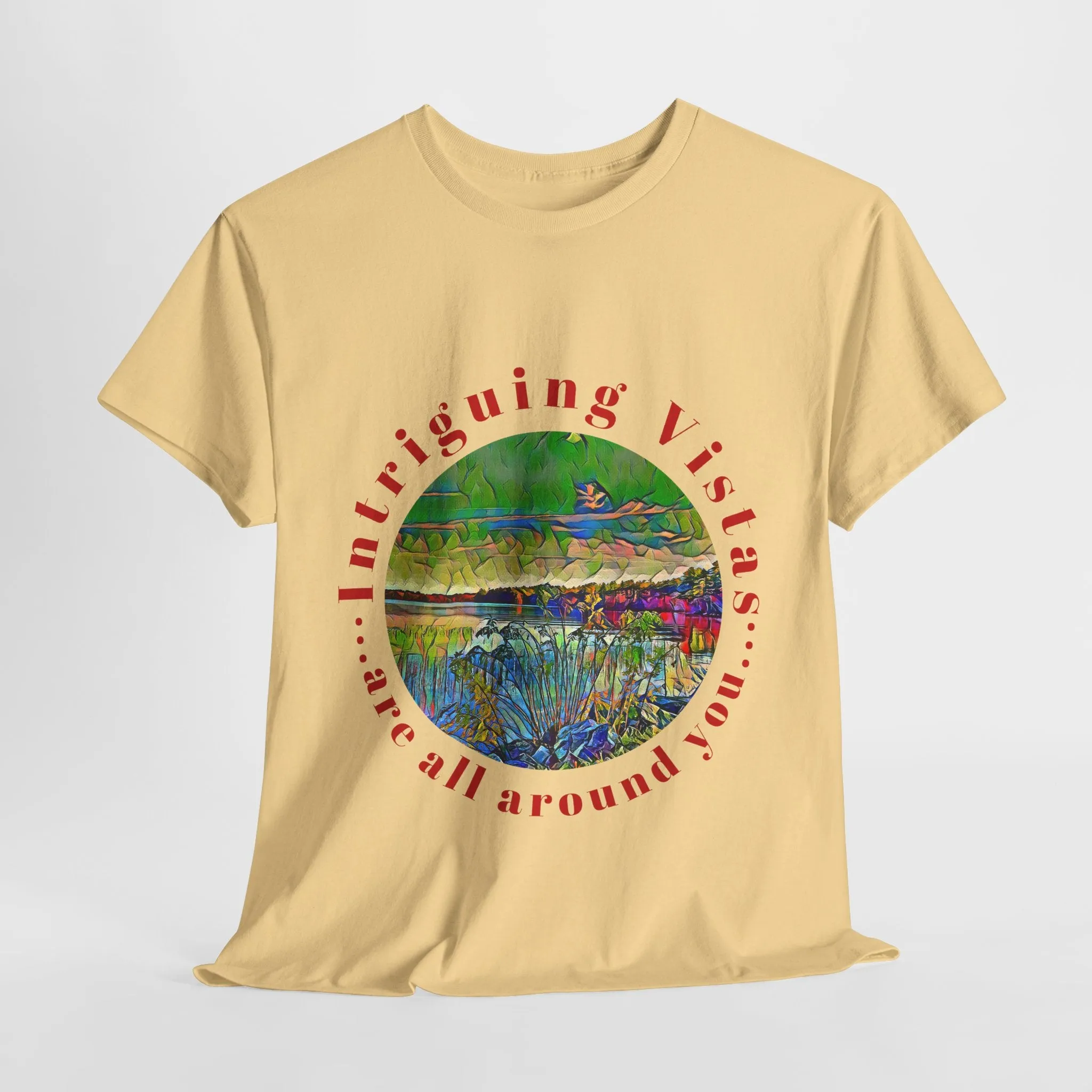 Gildan 5000 Unisex Adult Heavy Cotton Tee Available In Multiple Colors from the Scenery Series at Intriguing Vistas