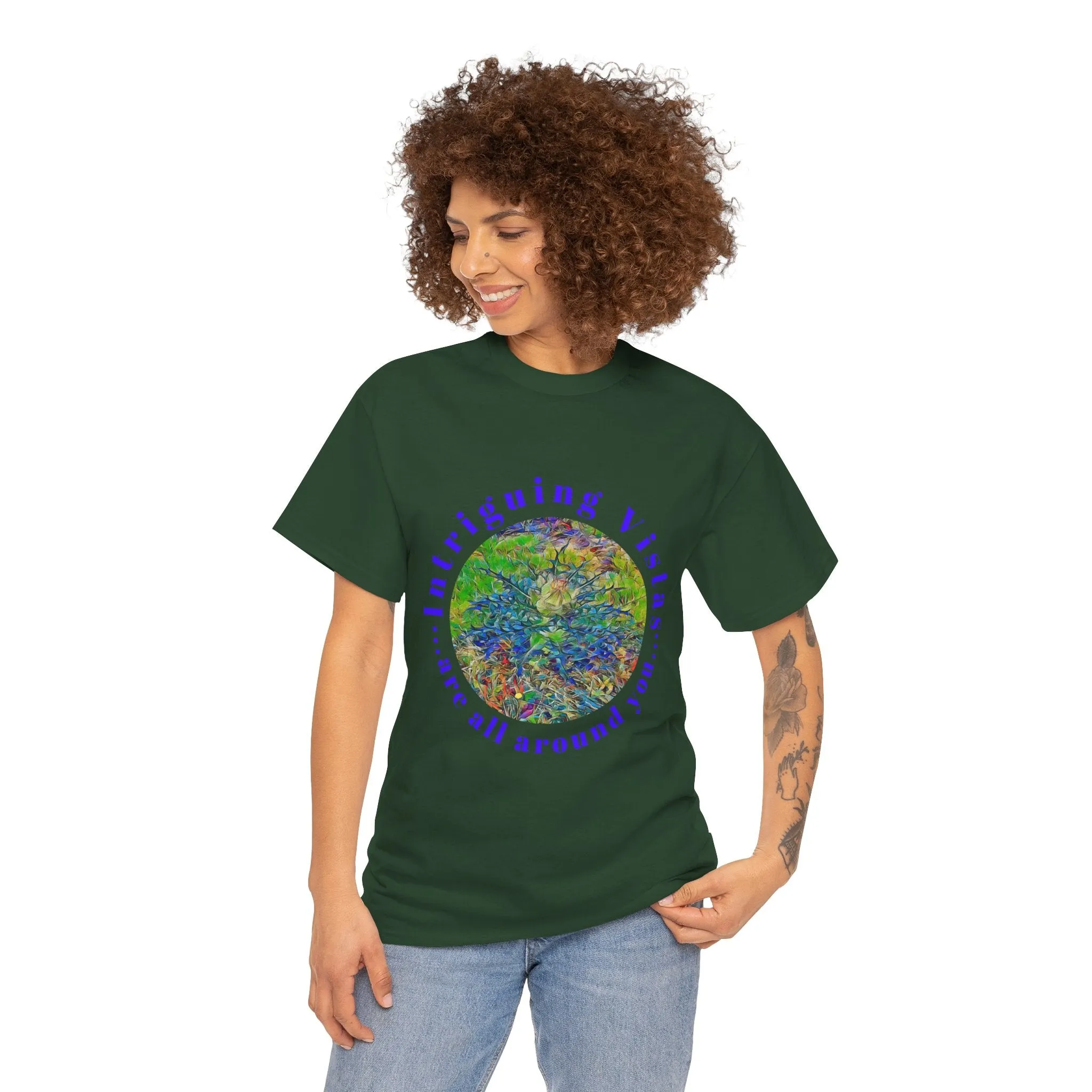 Gildan 5000 Unisex Adult Heavy Cotton Tee Available In Multiple Colors from the Scenery Series at Intriguing Vistas