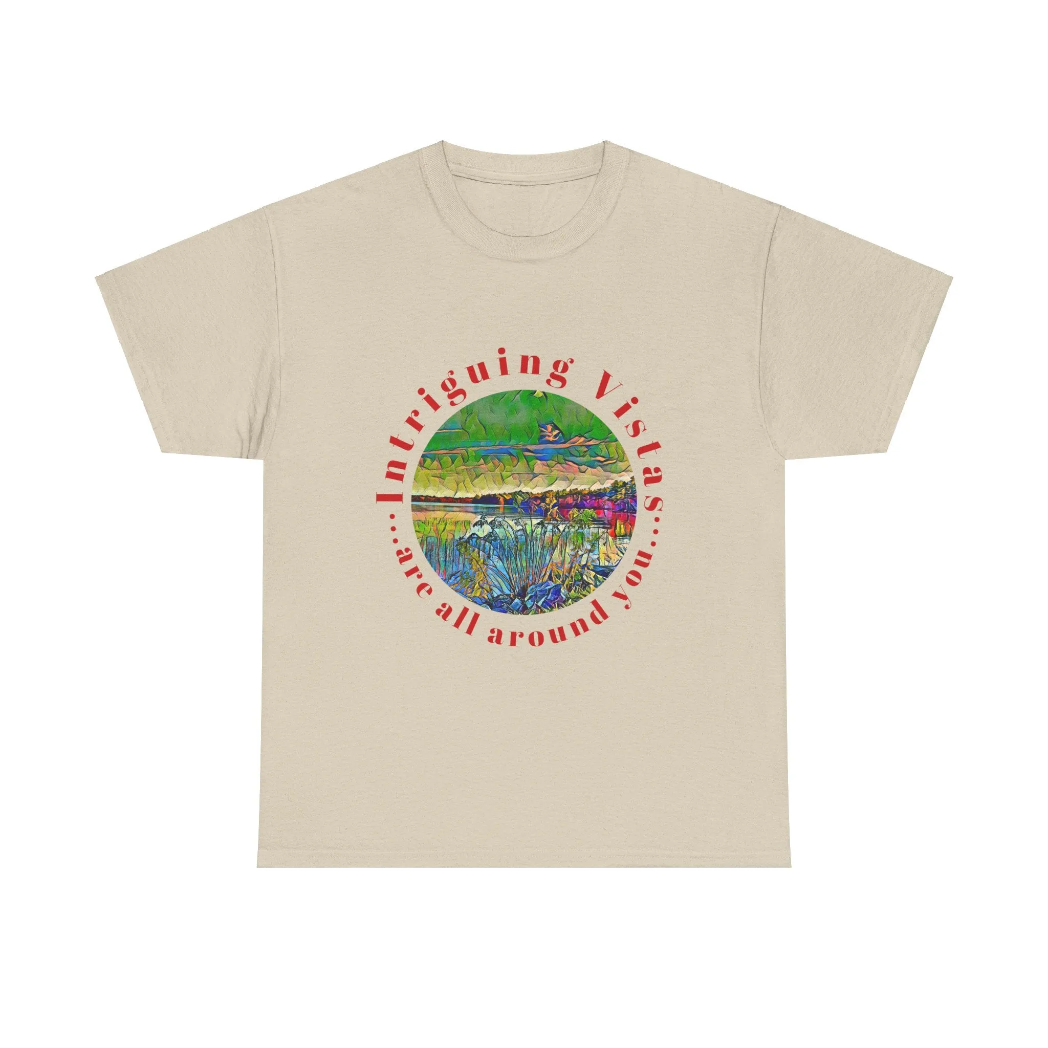 Gildan 5000 Unisex Adult Heavy Cotton Tee Available In Multiple Colors from the Scenery Series at Intriguing Vistas