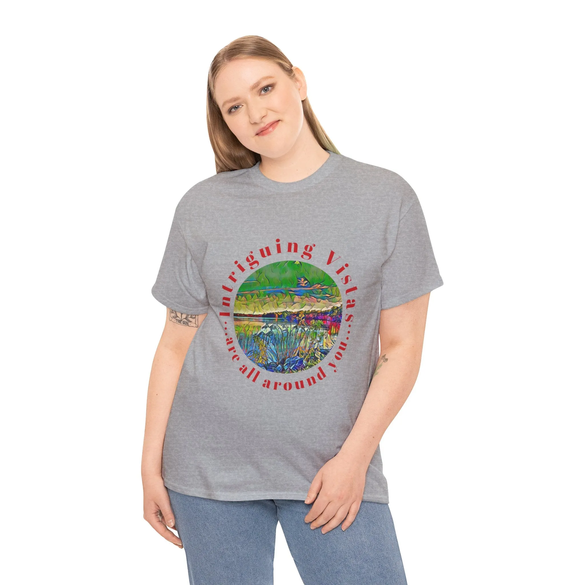 Gildan 5000 Unisex Adult Heavy Cotton Tee Available In Multiple Colors from the Scenery Series at Intriguing Vistas