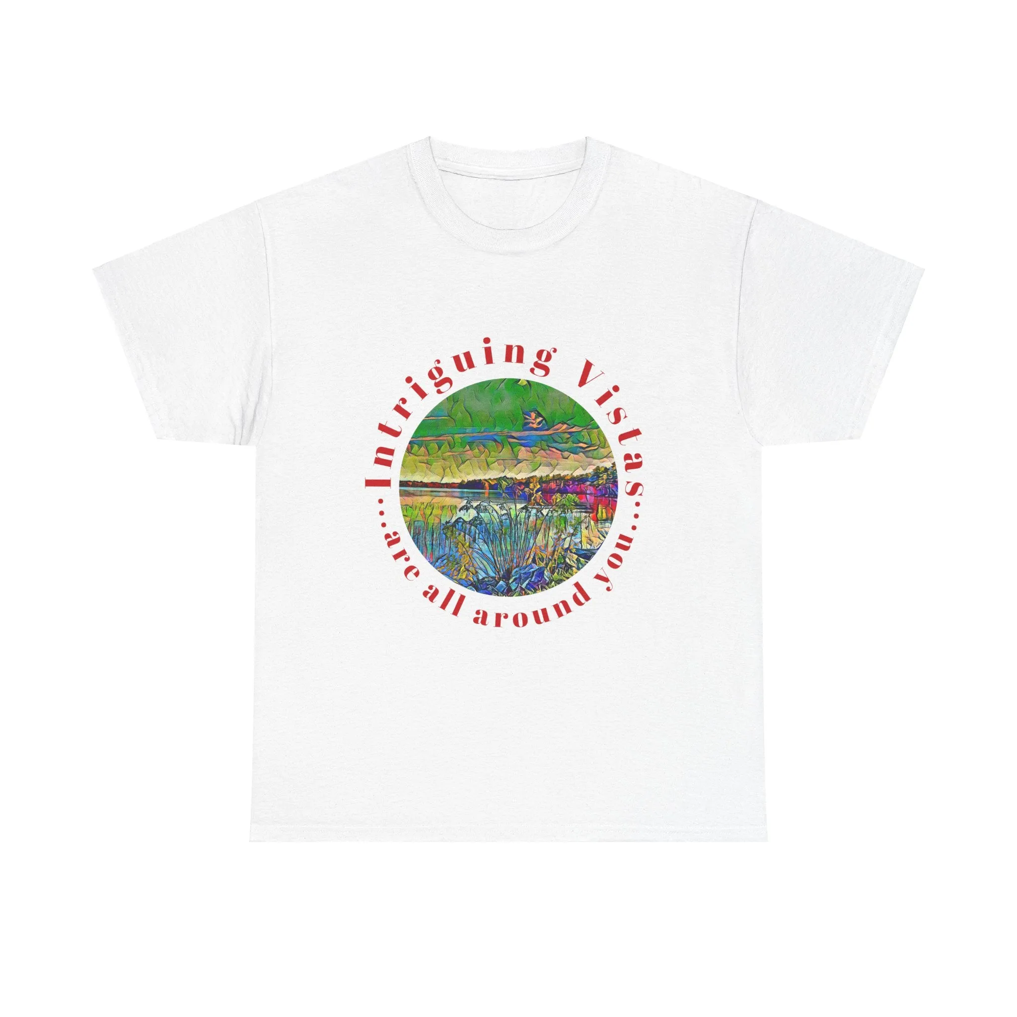 Gildan 5000 Unisex Adult Heavy Cotton Tee Available In Multiple Colors from the Scenery Series at Intriguing Vistas