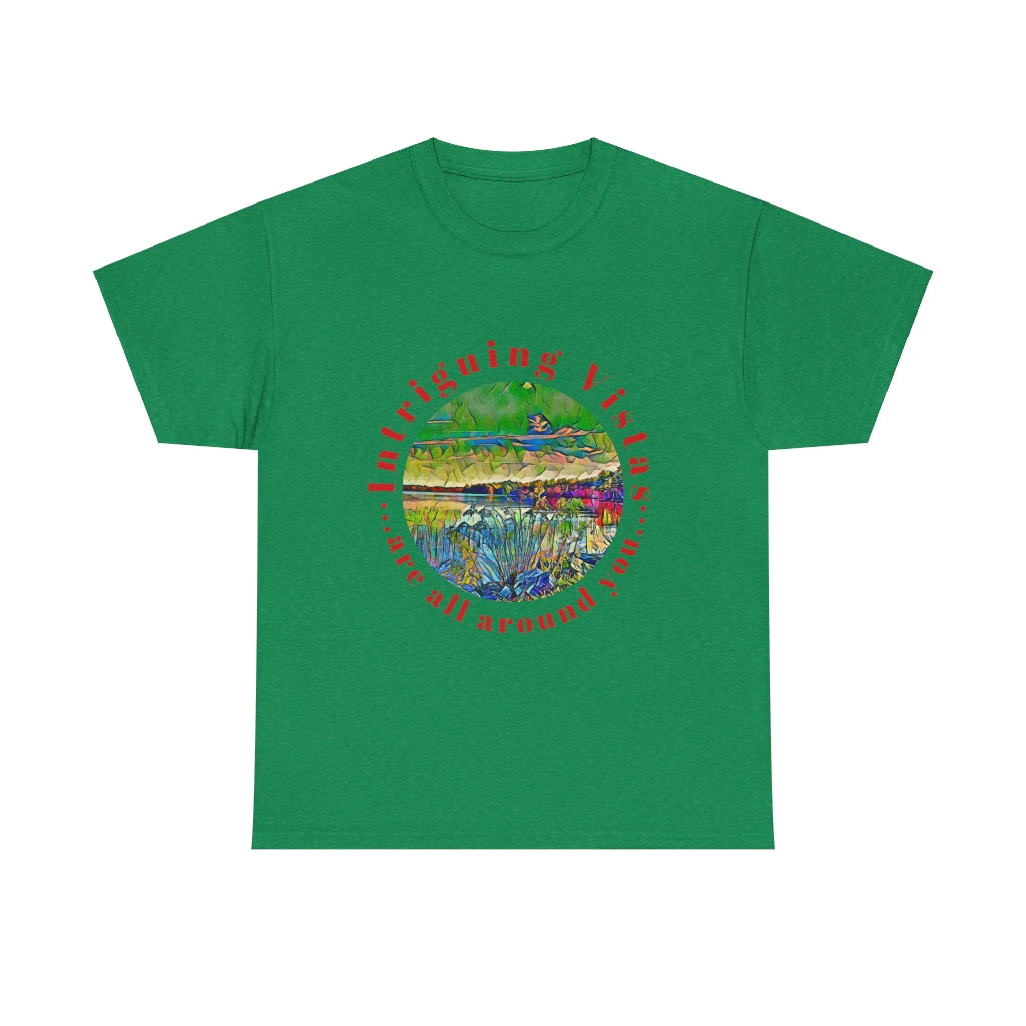 Gildan 5000 Unisex Adult Heavy Cotton Tee Available In Multiple Colors from the Scenery Series at Intriguing Vistas