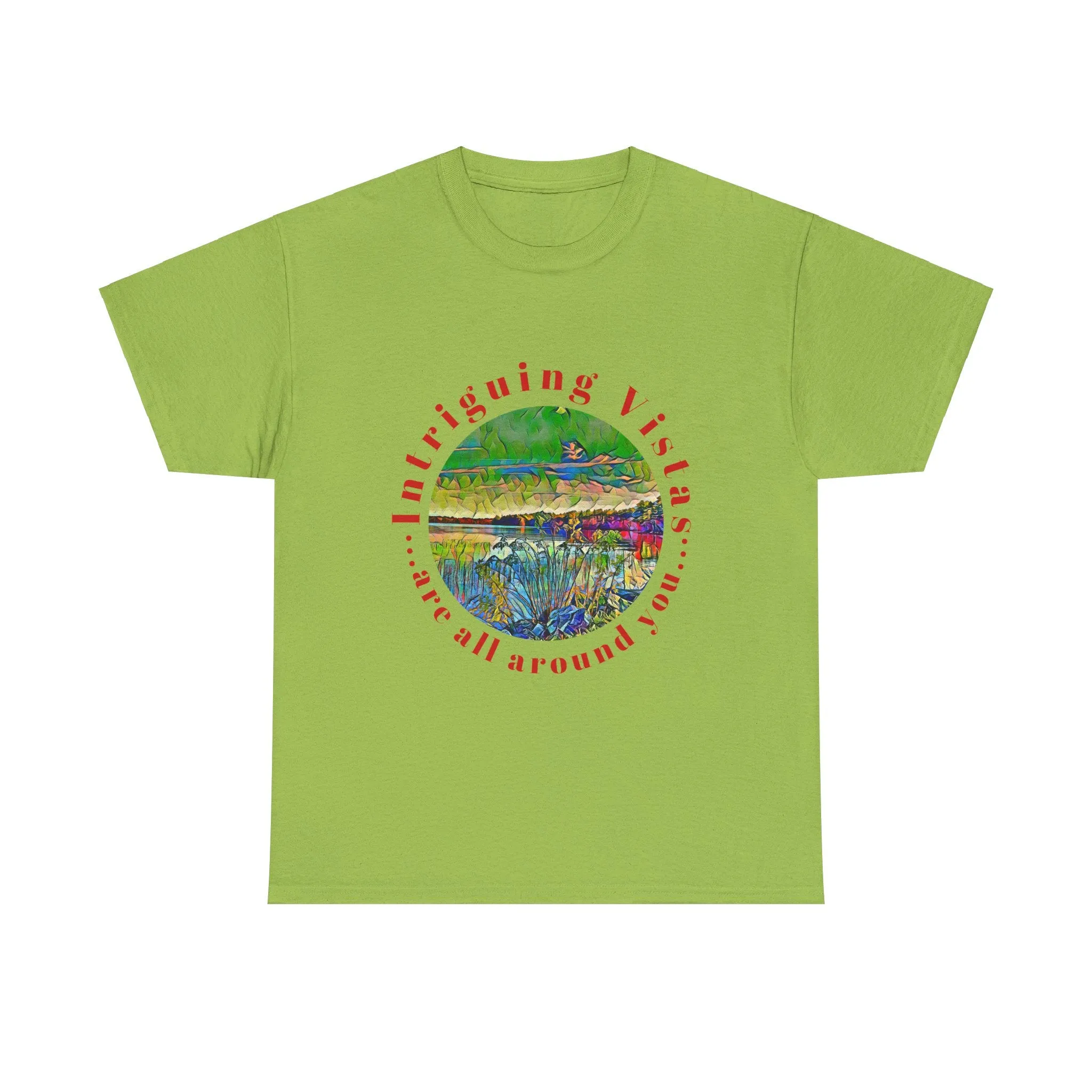 Gildan 5000 Unisex Adult Heavy Cotton Tee Available In Multiple Colors from the Scenery Series at Intriguing Vistas