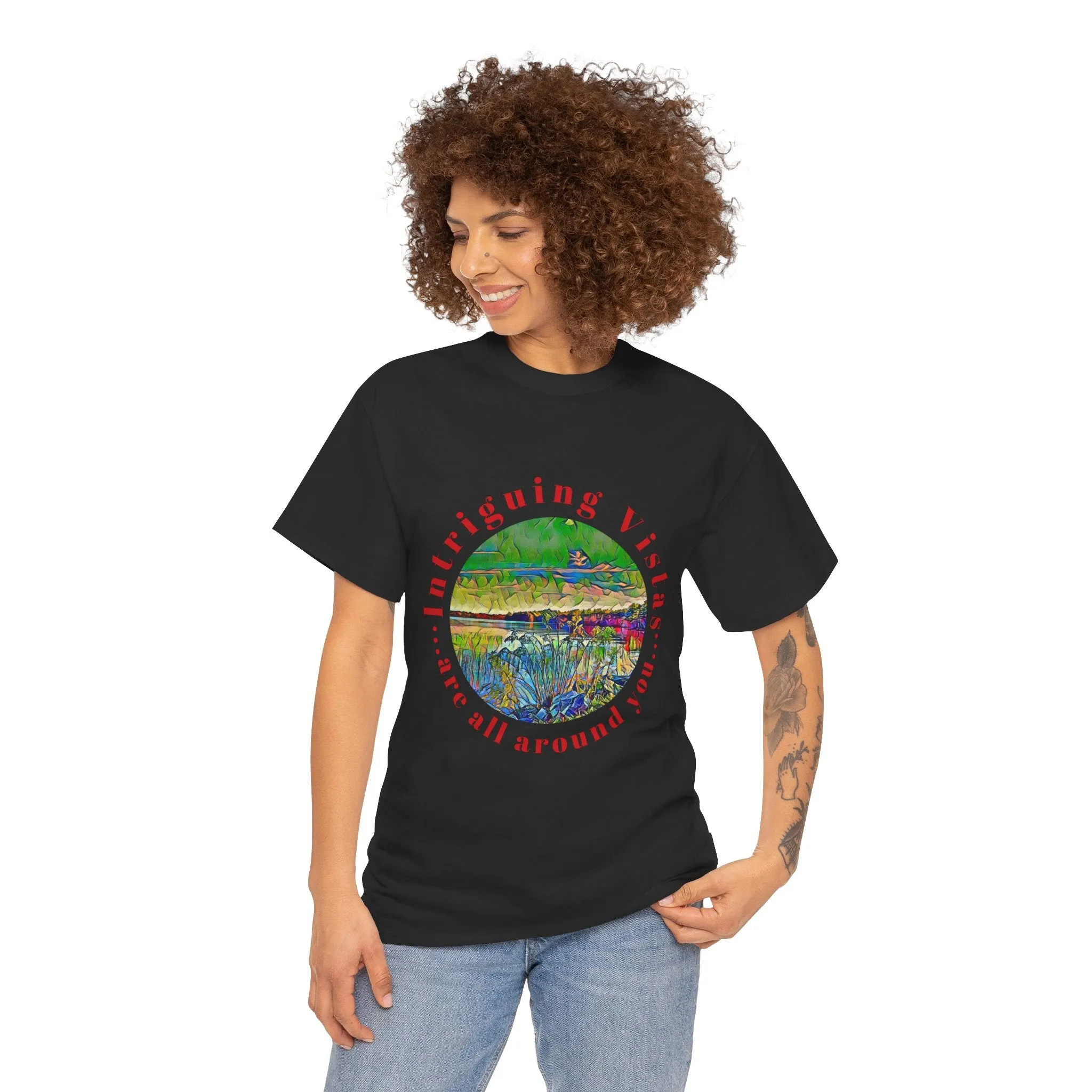 Gildan 5000 Unisex Adult Heavy Cotton Tee Available In Multiple Colors from the Scenery Series at Intriguing Vistas