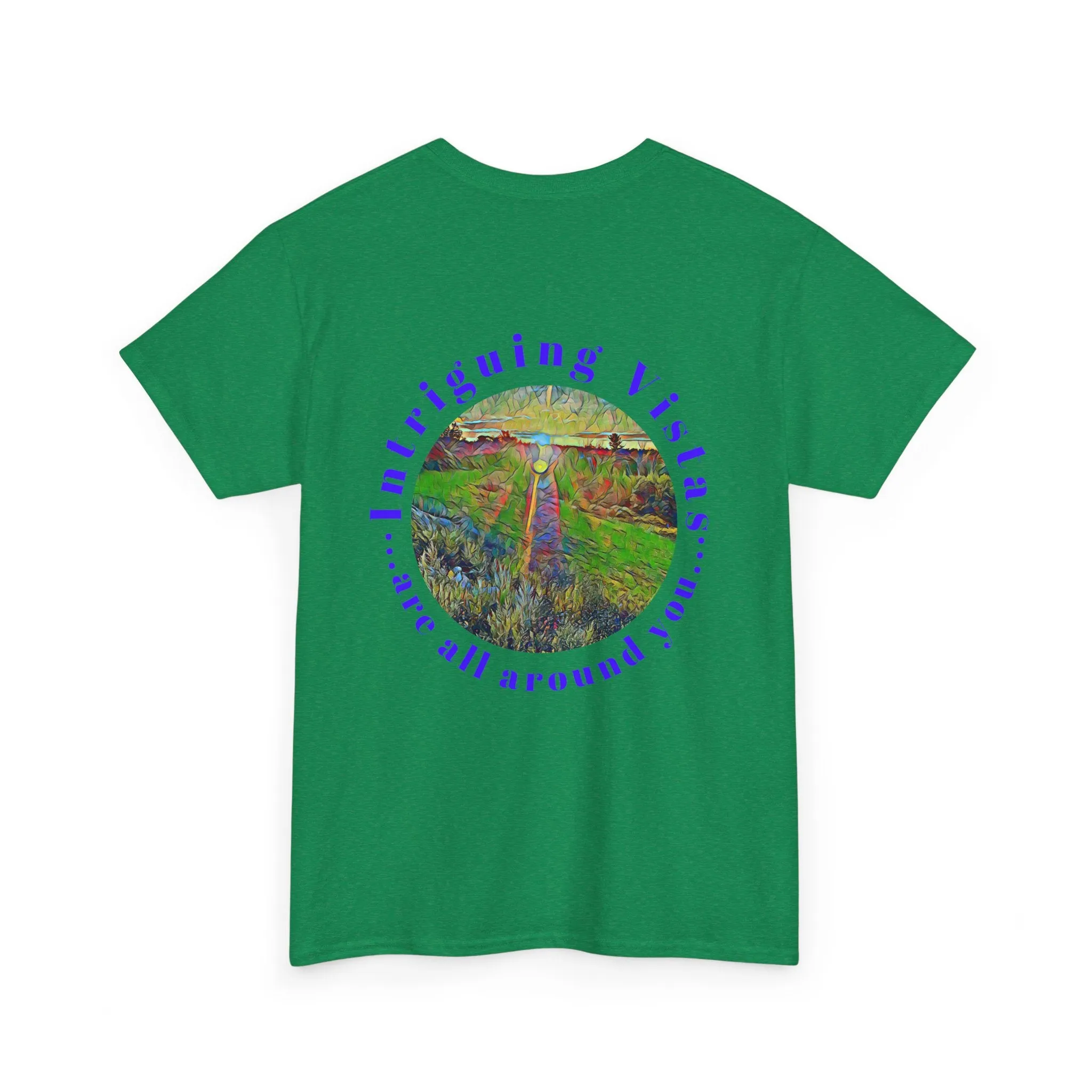 Gildan 5000 Unisex Adult Heavy Cotton Tee Available In Multiple Colors from the Scenery Series at Intriguing Vistas