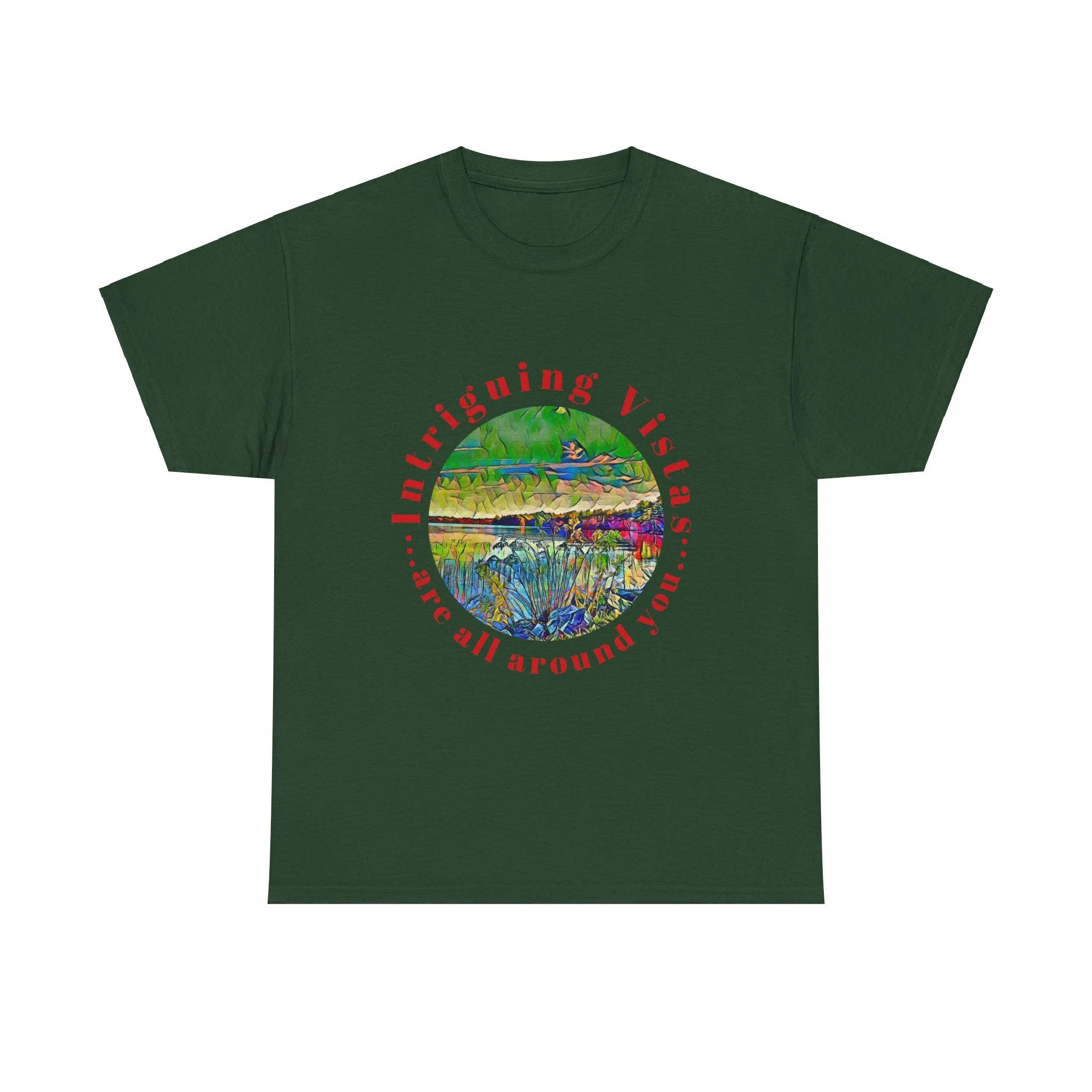 Gildan 5000 Unisex Adult Heavy Cotton Tee Available In Multiple Colors from the Scenery Series at Intriguing Vistas