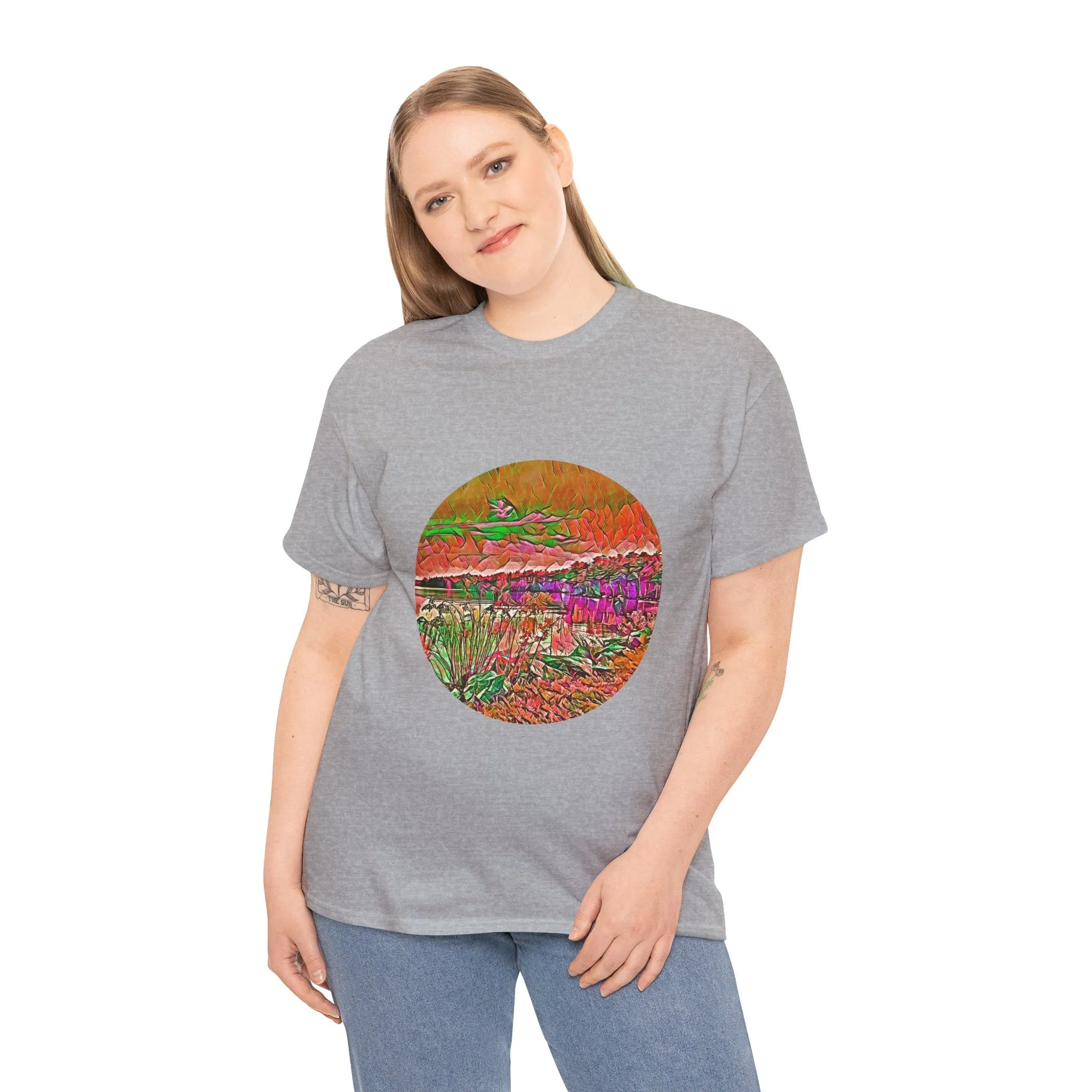 Gildan 5000 Unisex Adult Heavy Cotton Tee Available In Multiple Colors from the Scenery Series at Intriguing Vistas