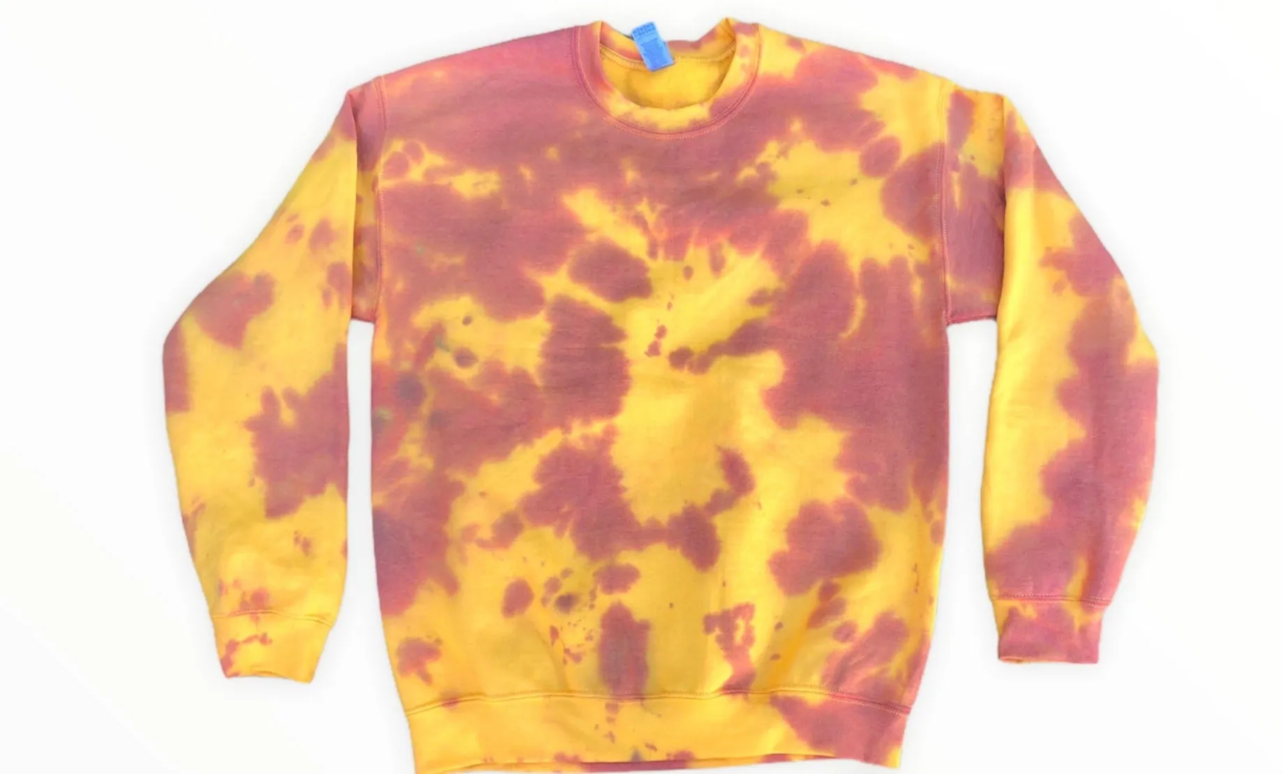 Gold Crush Tie Dye Crewneck