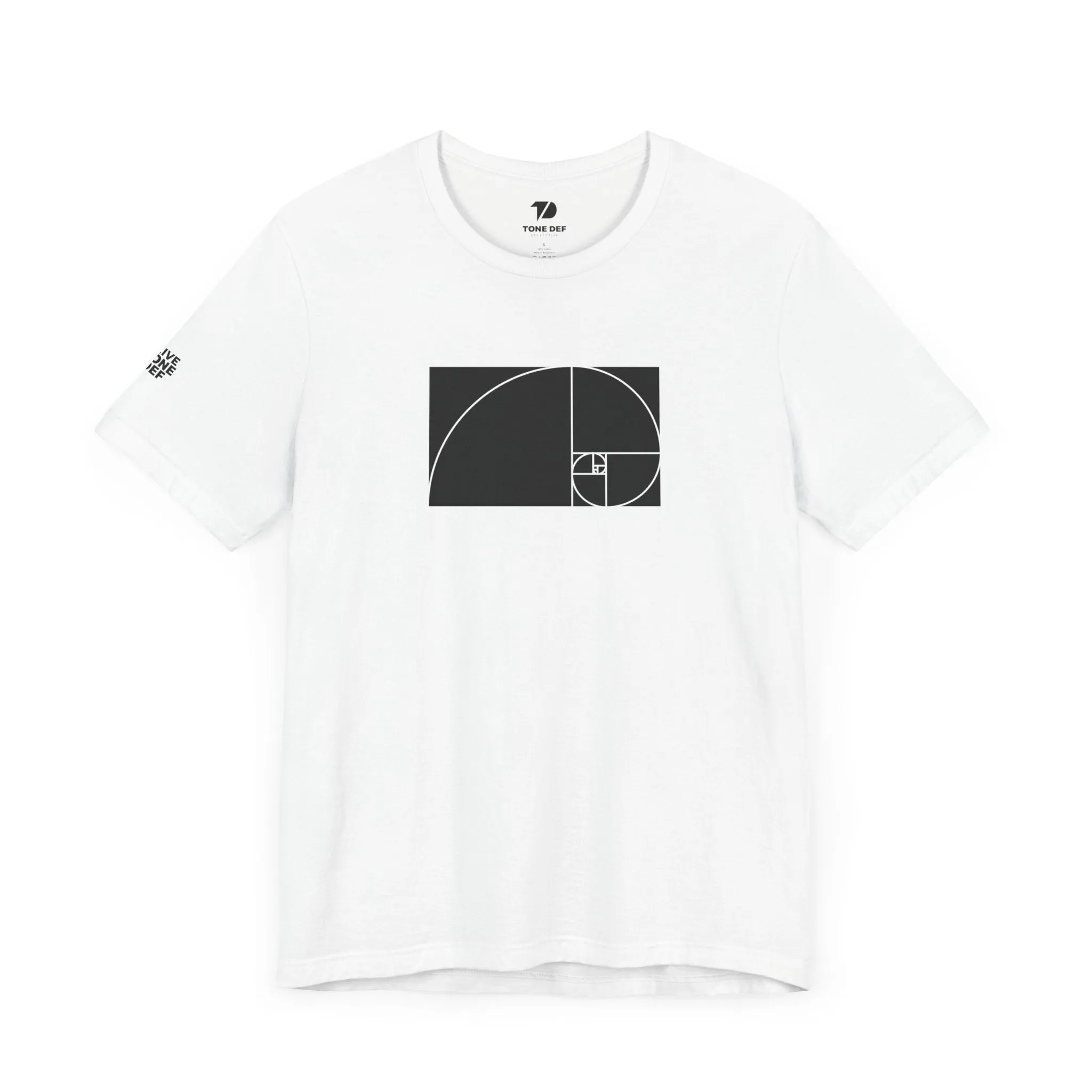 Golden Ratio (Inverted) - Unisex Jersey Short Sleeve Tee