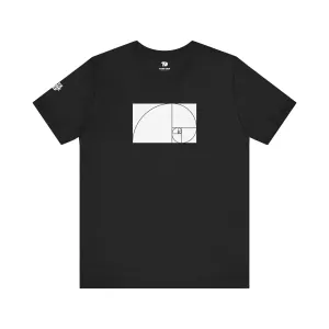 Golden Ratio (Inverted) - Unisex Jersey Short Sleeve Tee