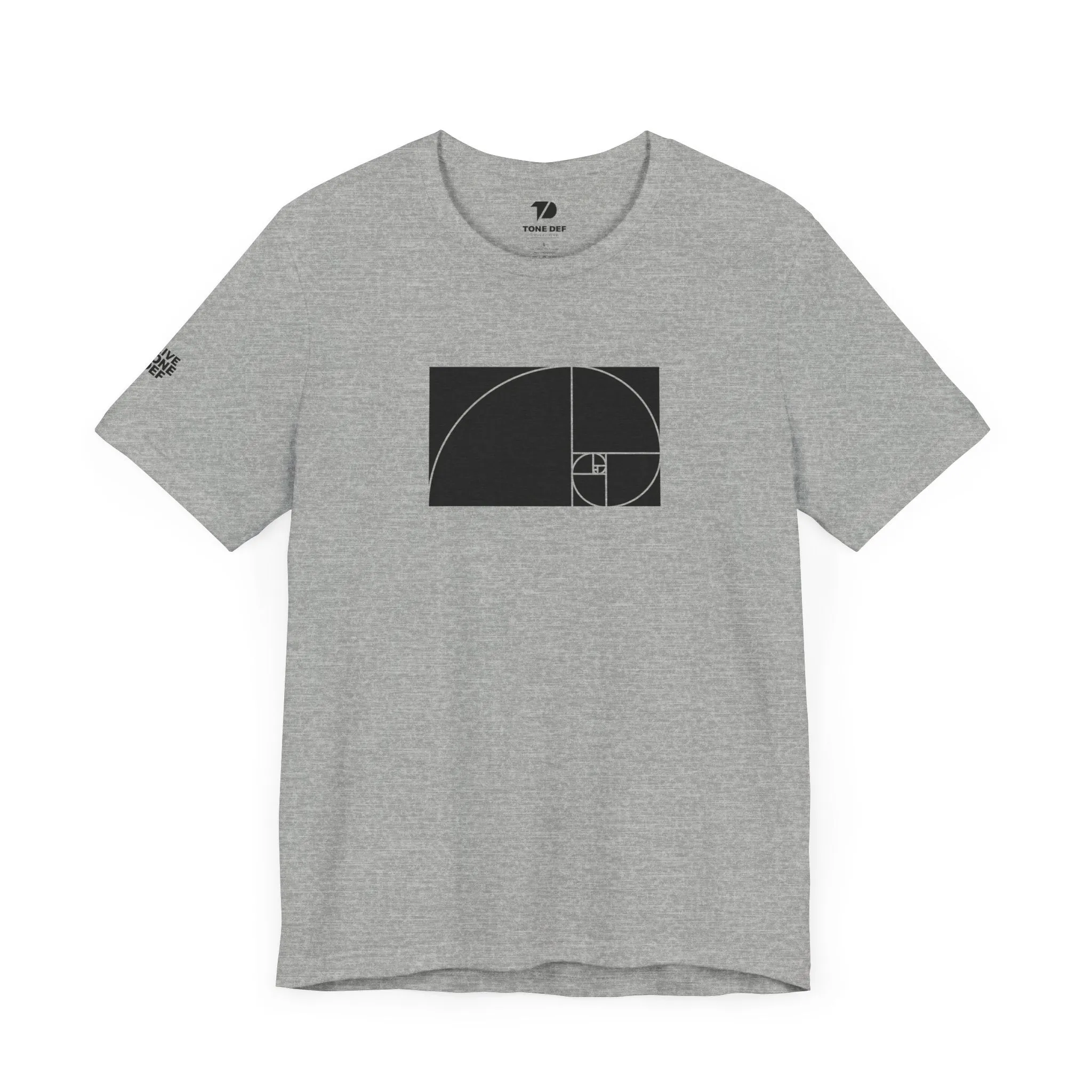 Golden Ratio (Inverted) - Unisex Jersey Short Sleeve Tee