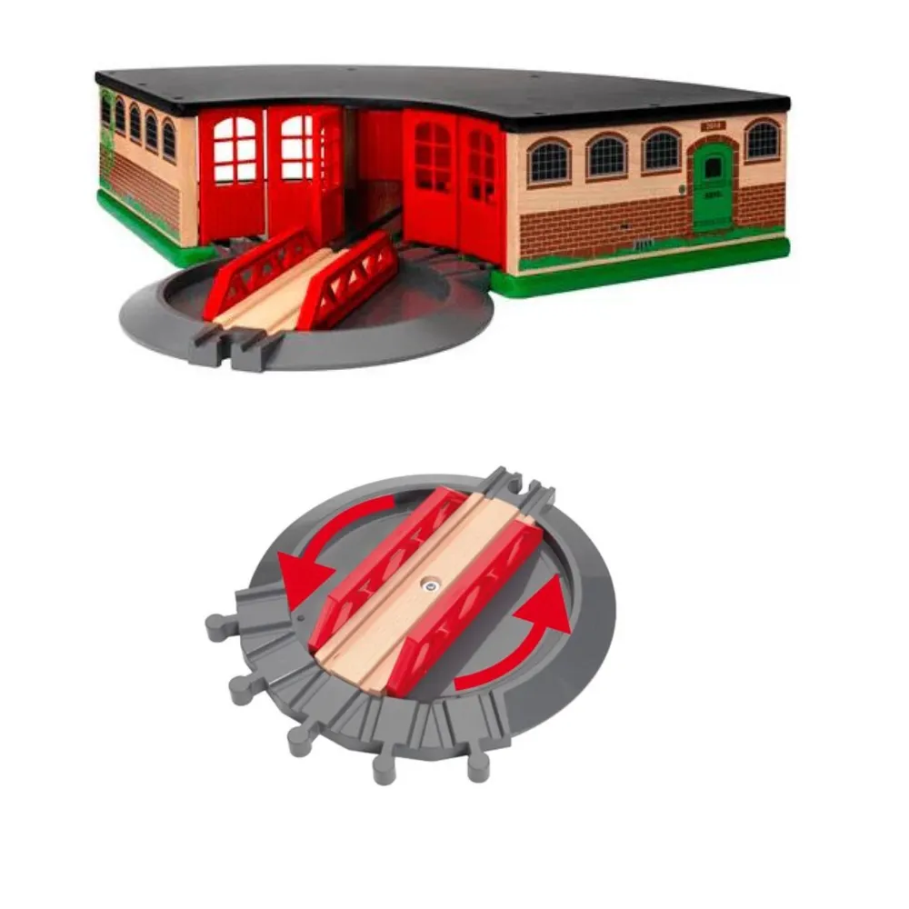 GRAND ROUNDHOUSE, 3 PIECES