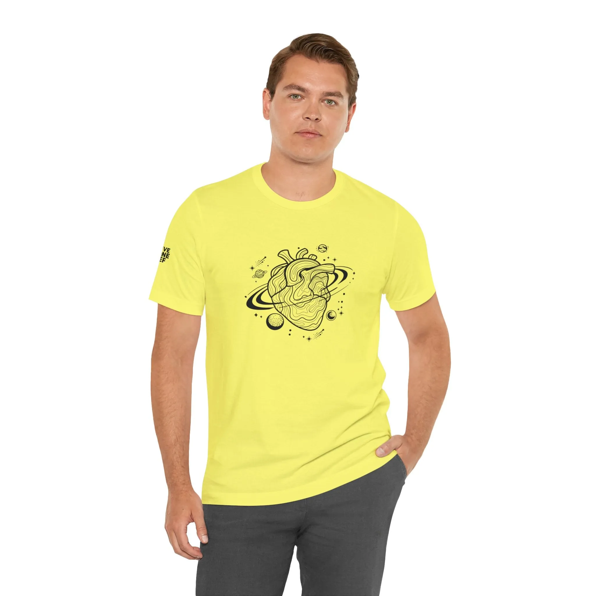 Gravitational Heart - Unisex Jersey Short Sleeve Tee