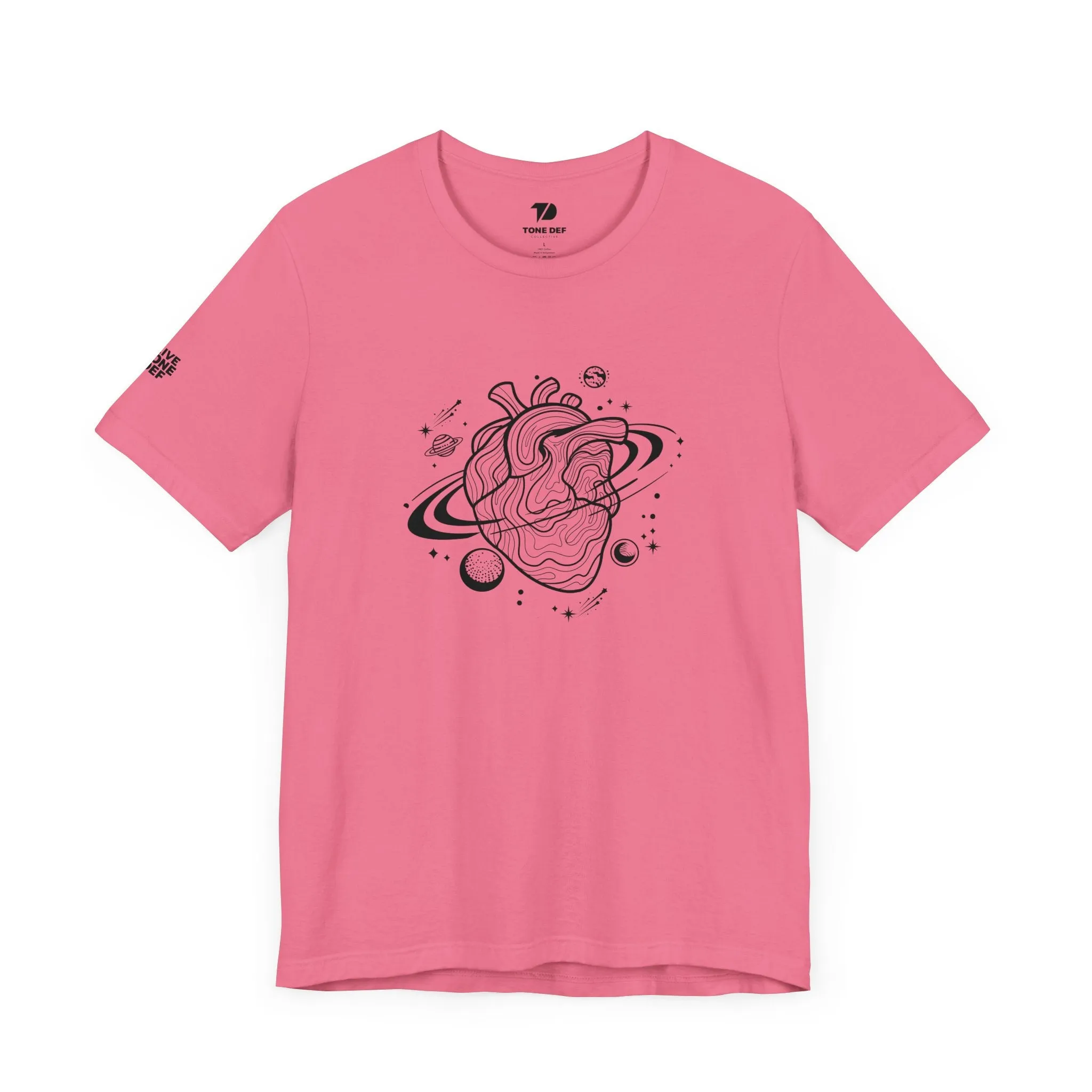 Gravitational Heart - Unisex Jersey Short Sleeve Tee