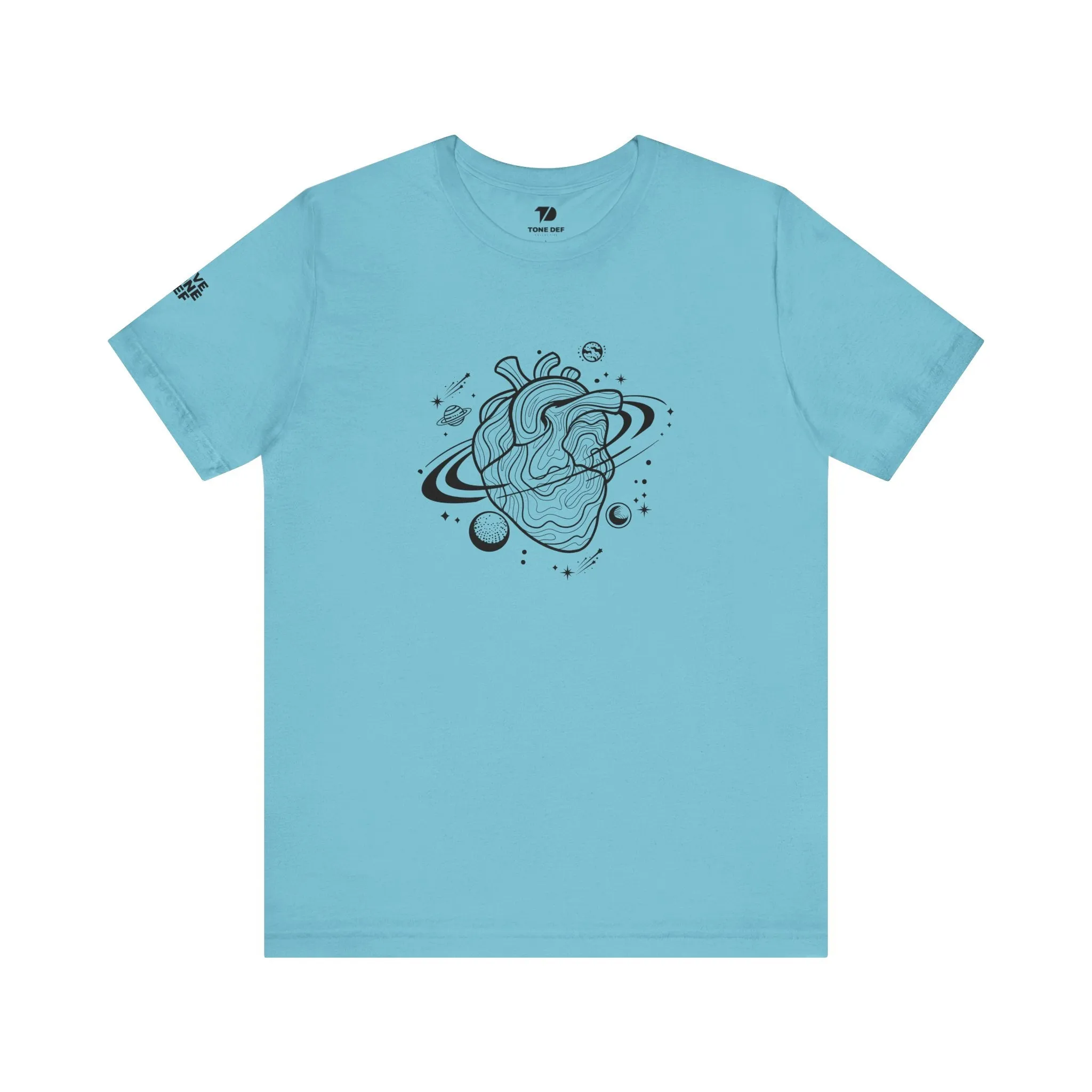 Gravitational Heart - Unisex Jersey Short Sleeve Tee
