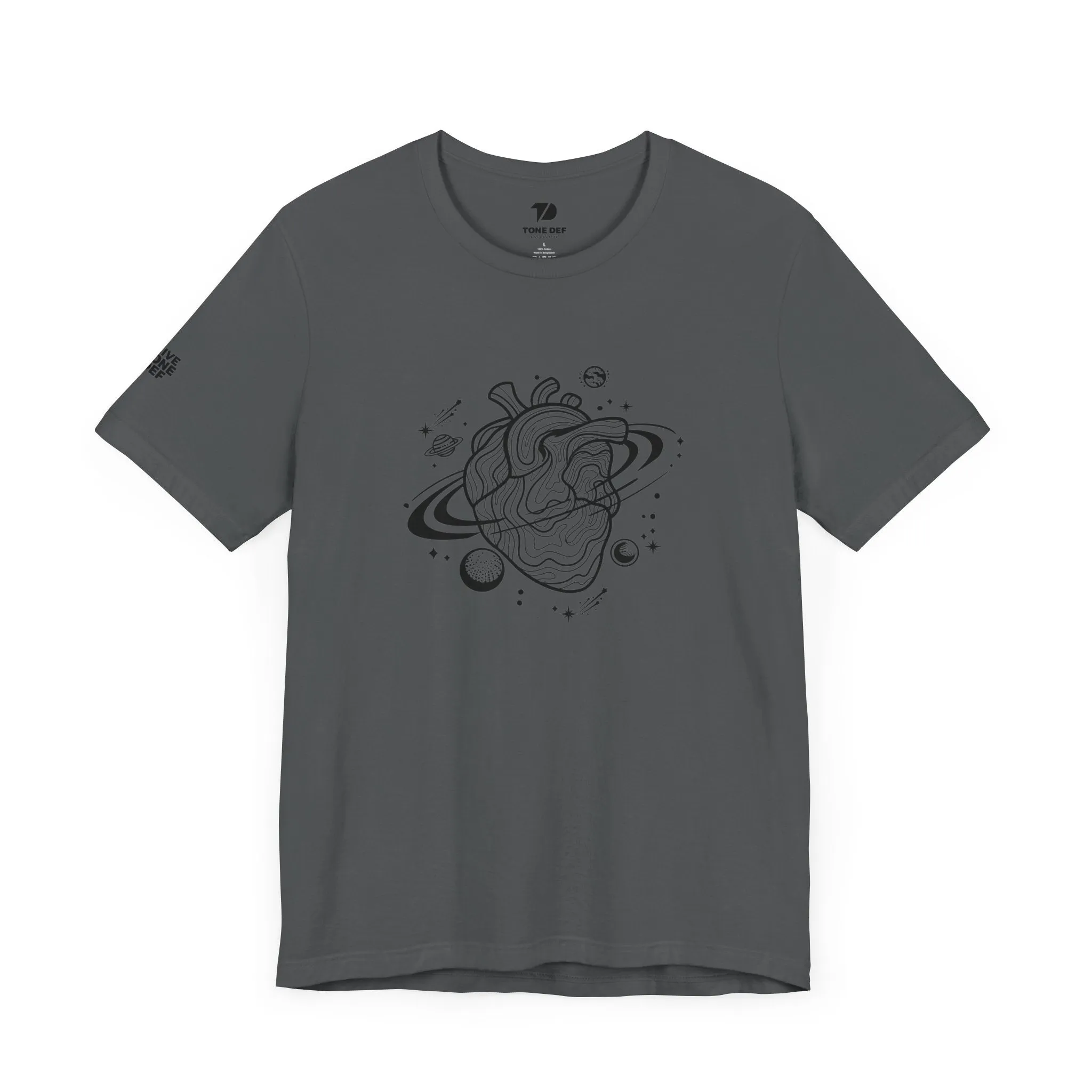 Gravitational Heart - Unisex Jersey Short Sleeve Tee