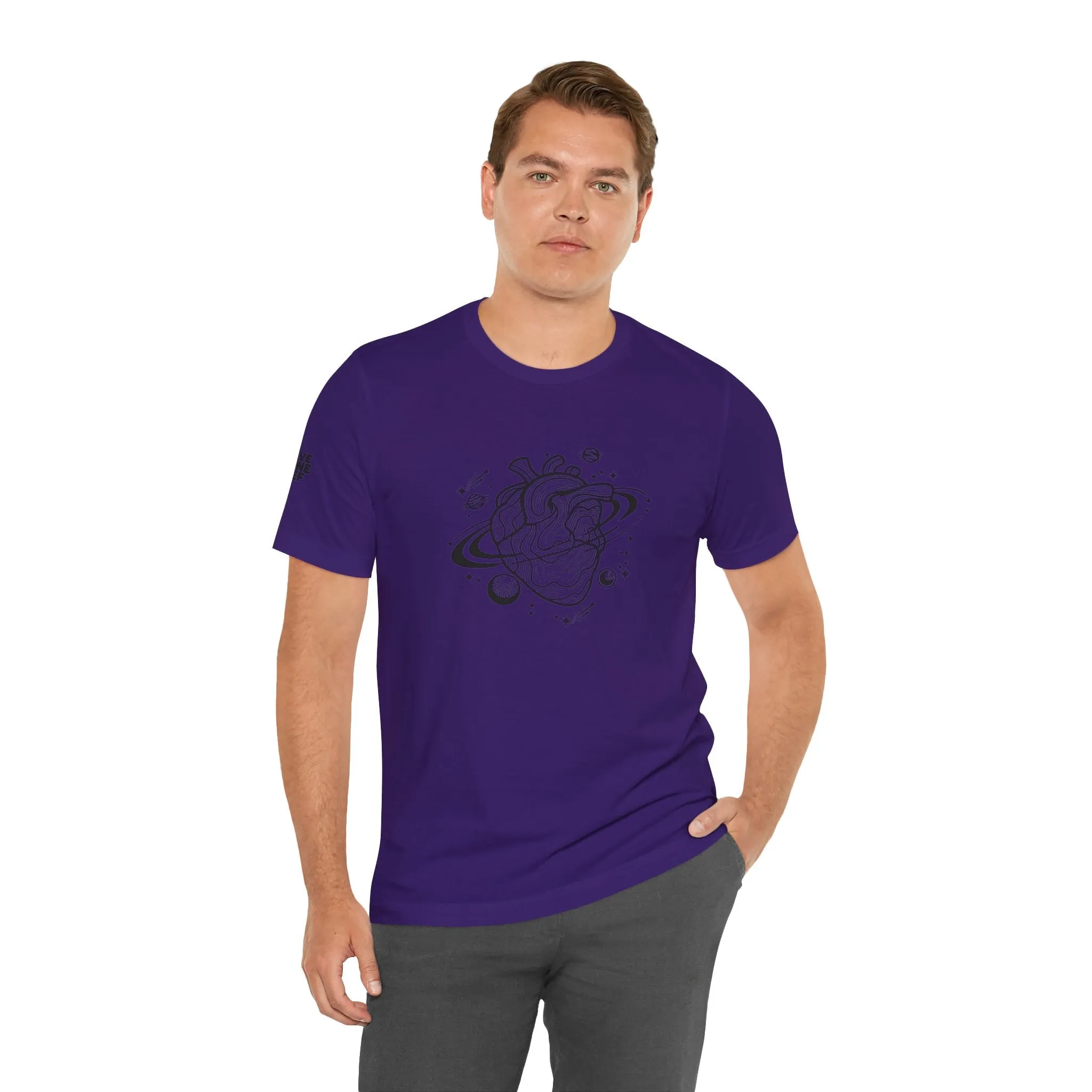 Gravitational Heart - Unisex Jersey Short Sleeve Tee