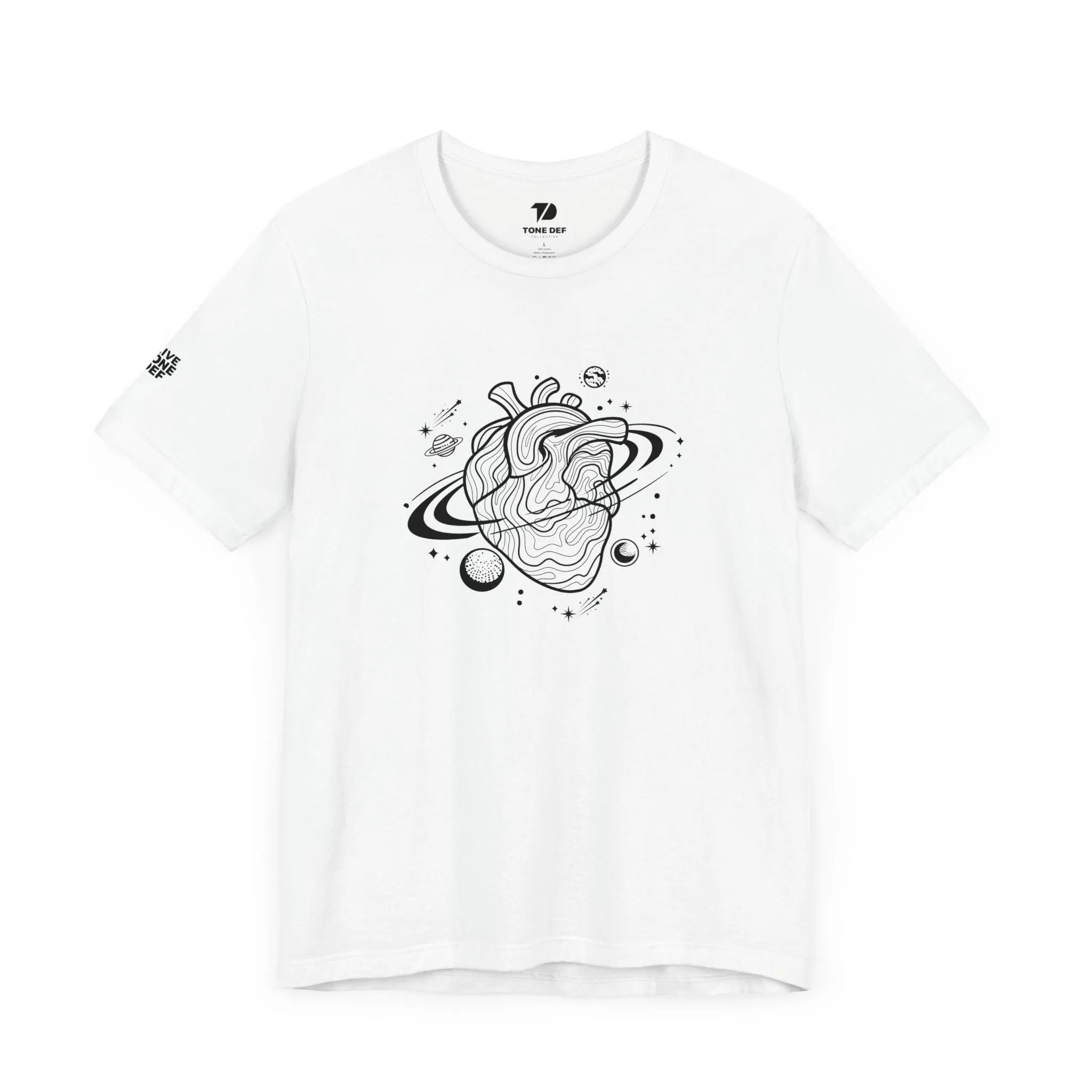 Gravitational Heart - Unisex Jersey Short Sleeve Tee