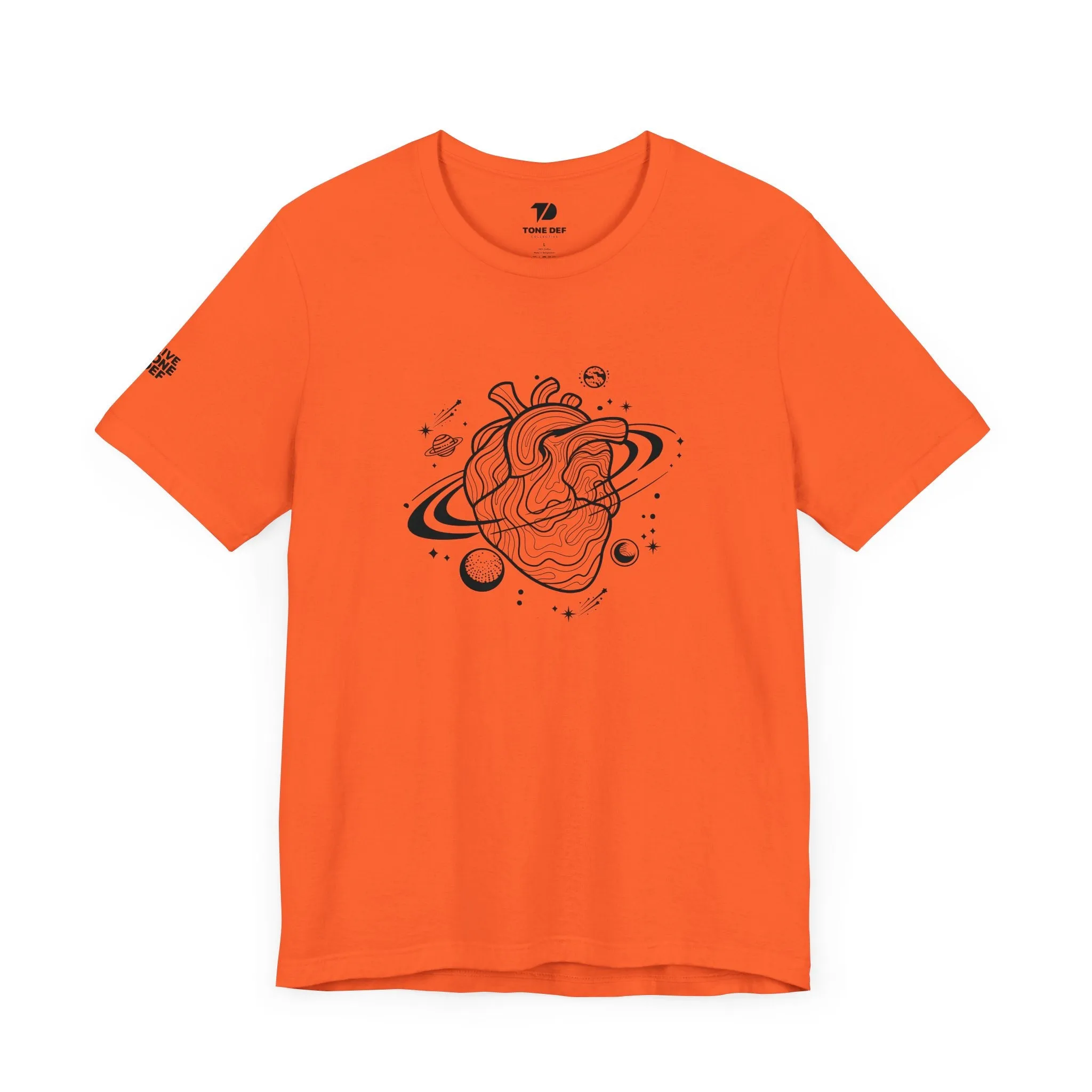 Gravitational Heart - Unisex Jersey Short Sleeve Tee