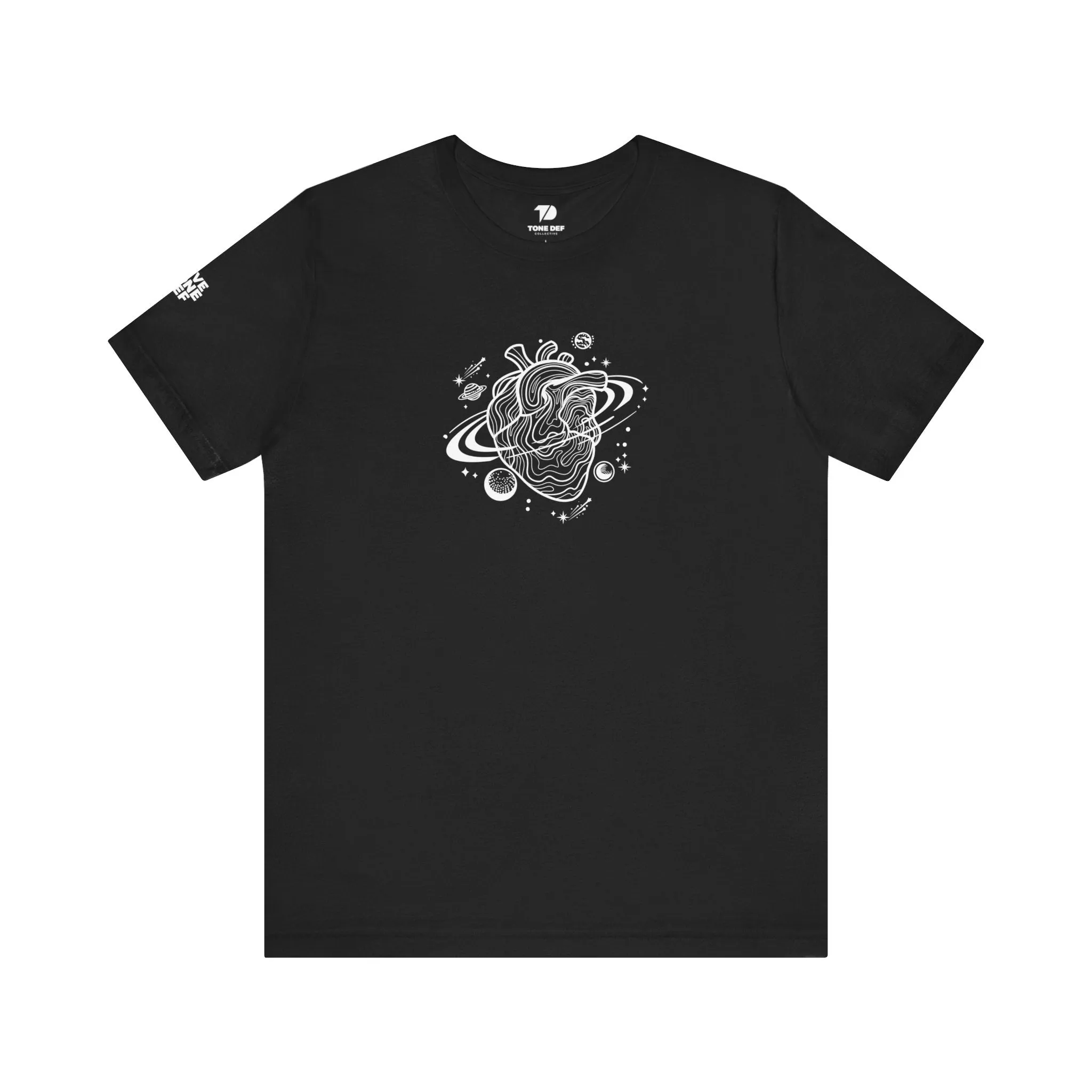 Gravitational Heart - Unisex Jersey Short Sleeve Tee
