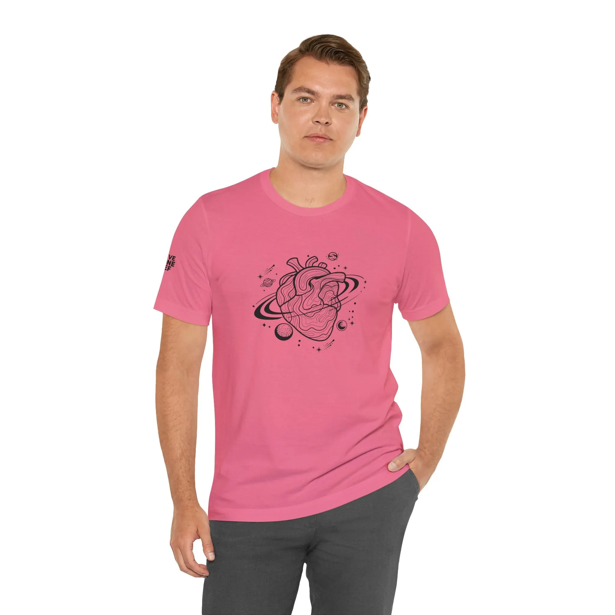 Gravitational Heart - Unisex Jersey Short Sleeve Tee