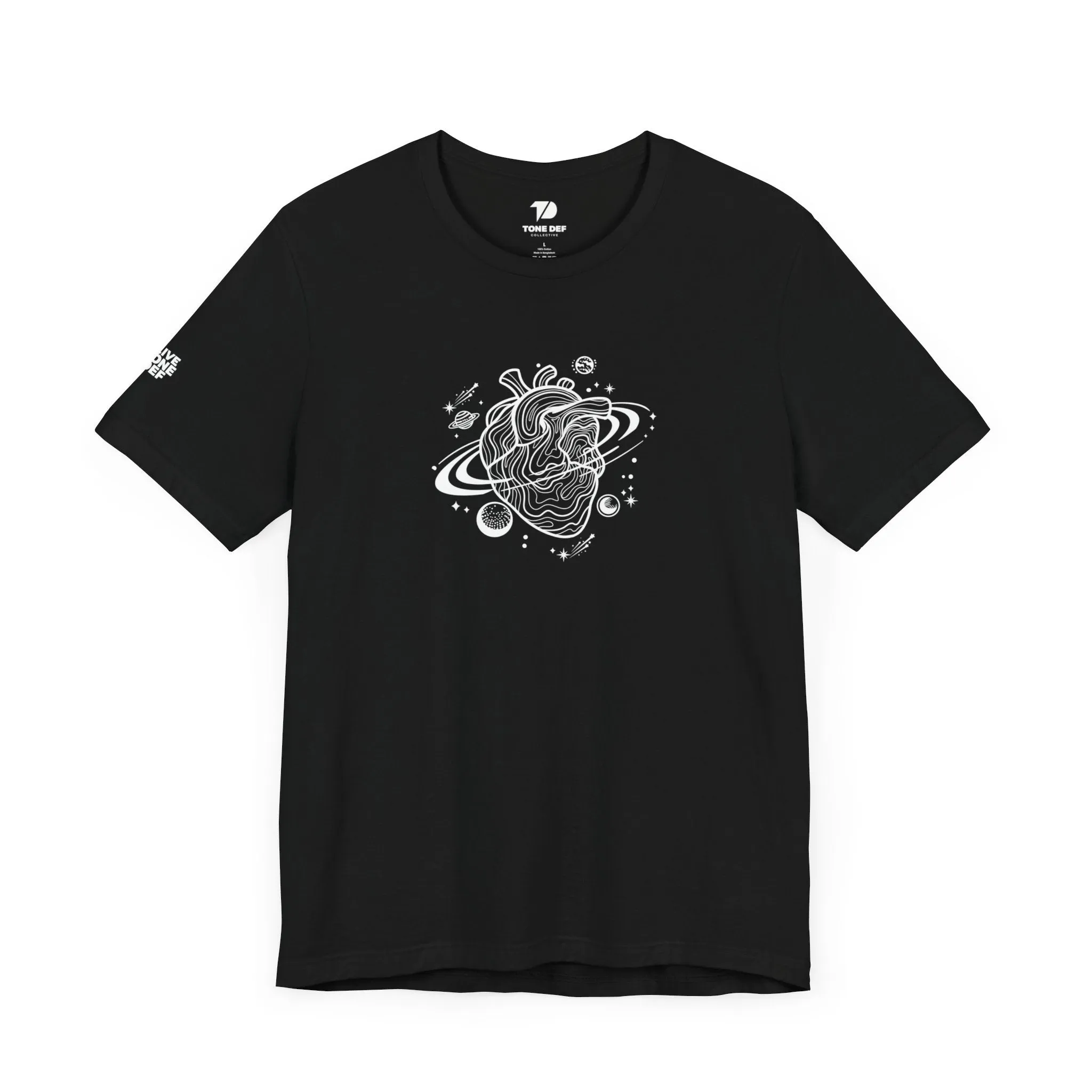 Gravitational Heart - Unisex Jersey Short Sleeve Tee