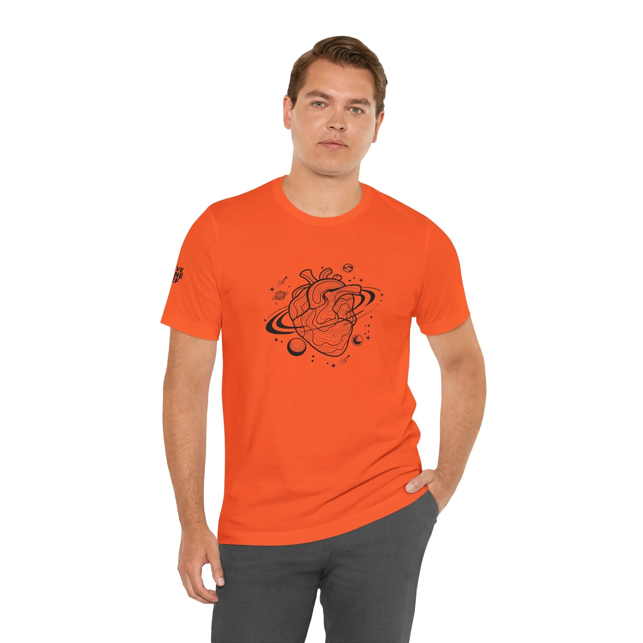 Gravitational Heart - Unisex Jersey Short Sleeve Tee