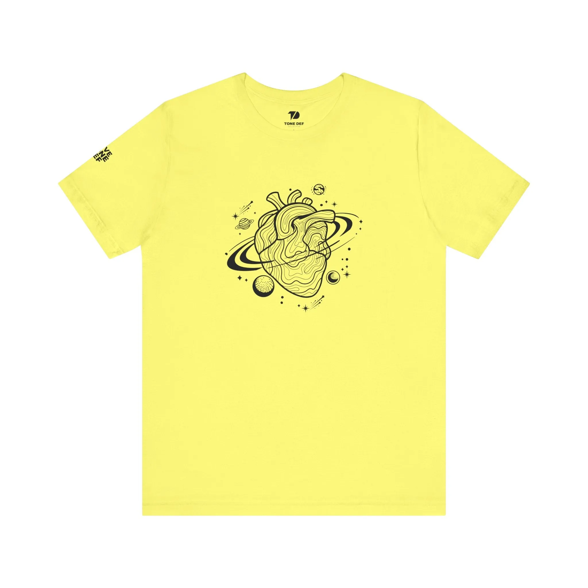 Gravitational Heart - Unisex Jersey Short Sleeve Tee