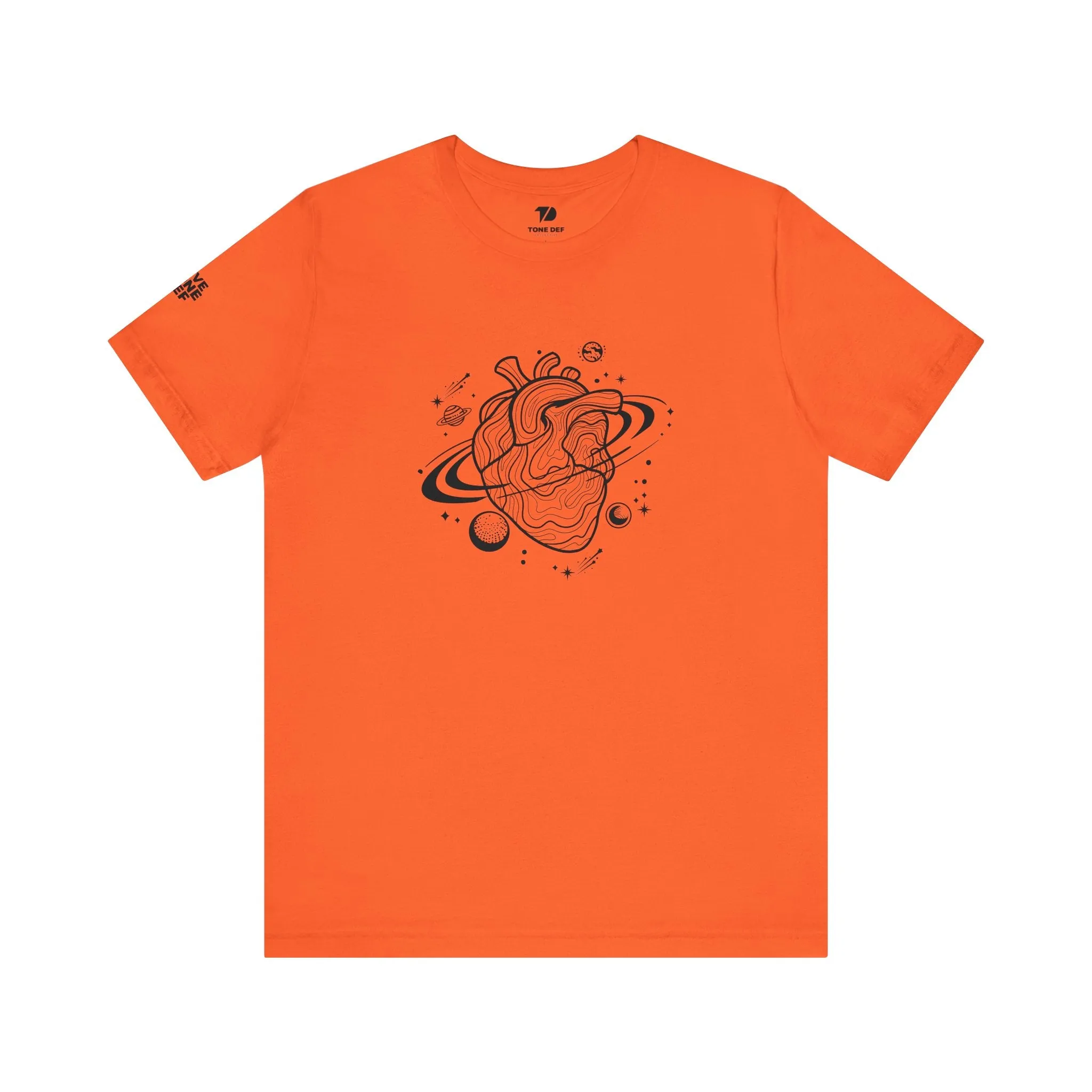 Gravitational Heart - Unisex Jersey Short Sleeve Tee