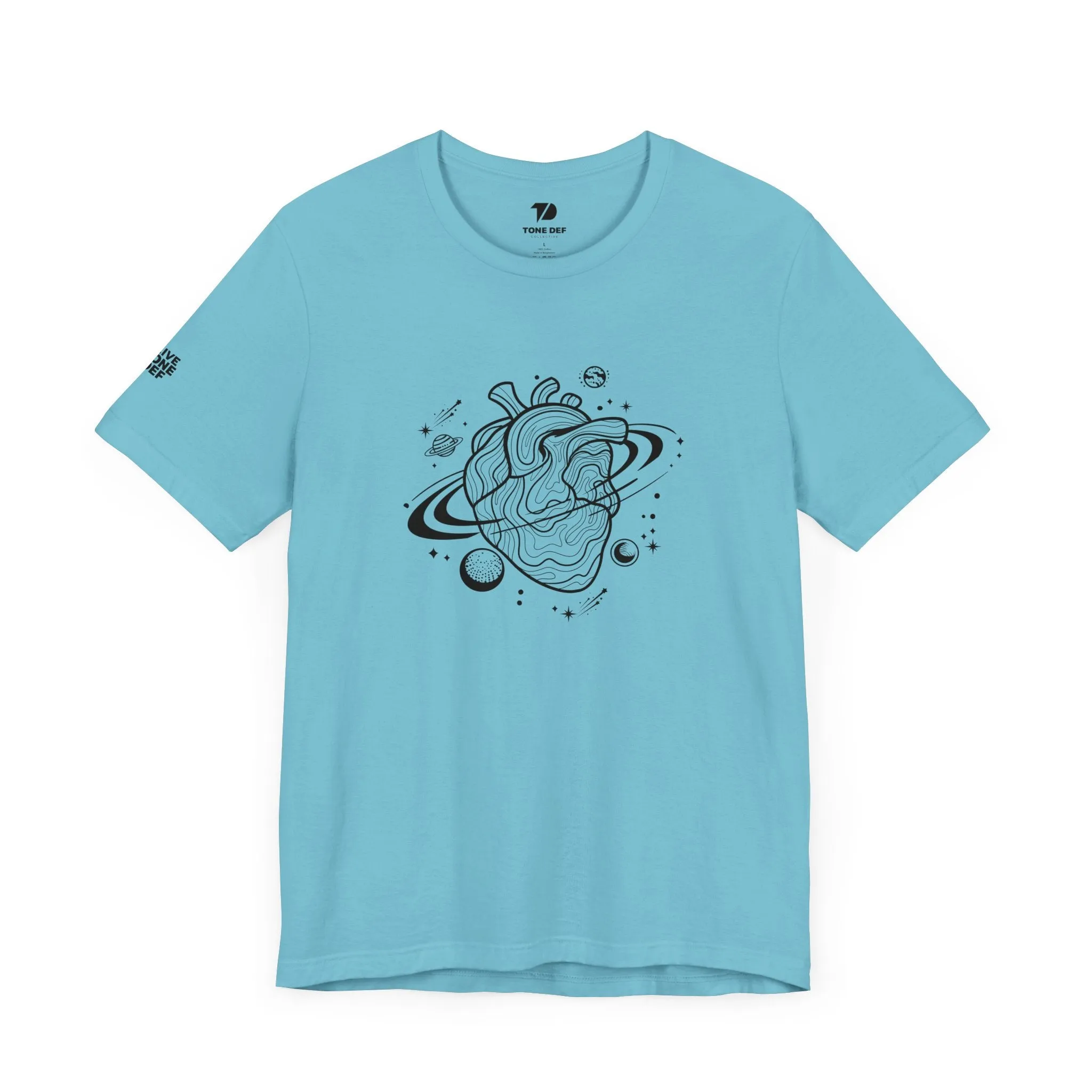 Gravitational Heart - Unisex Jersey Short Sleeve Tee