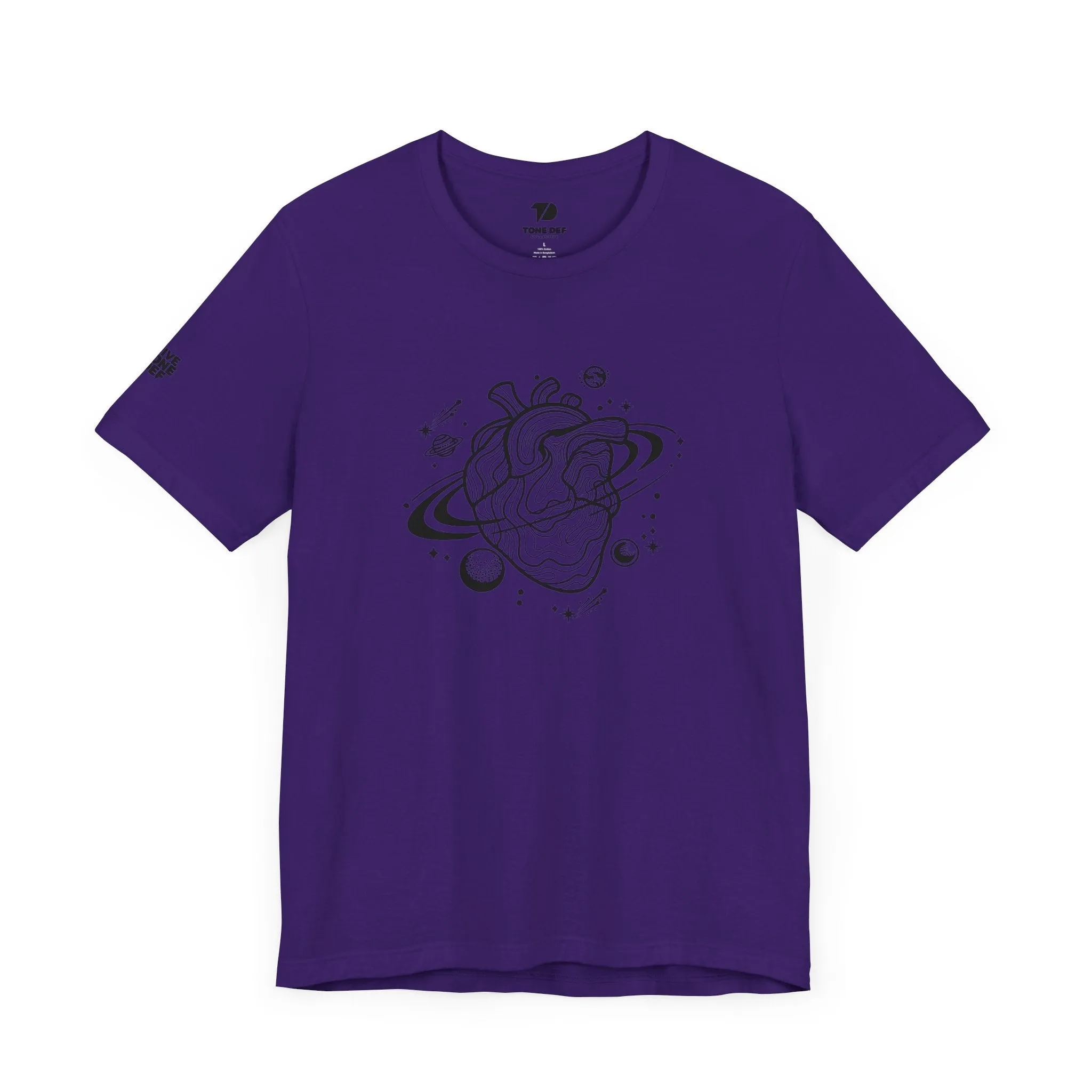 Gravitational Heart - Unisex Jersey Short Sleeve Tee