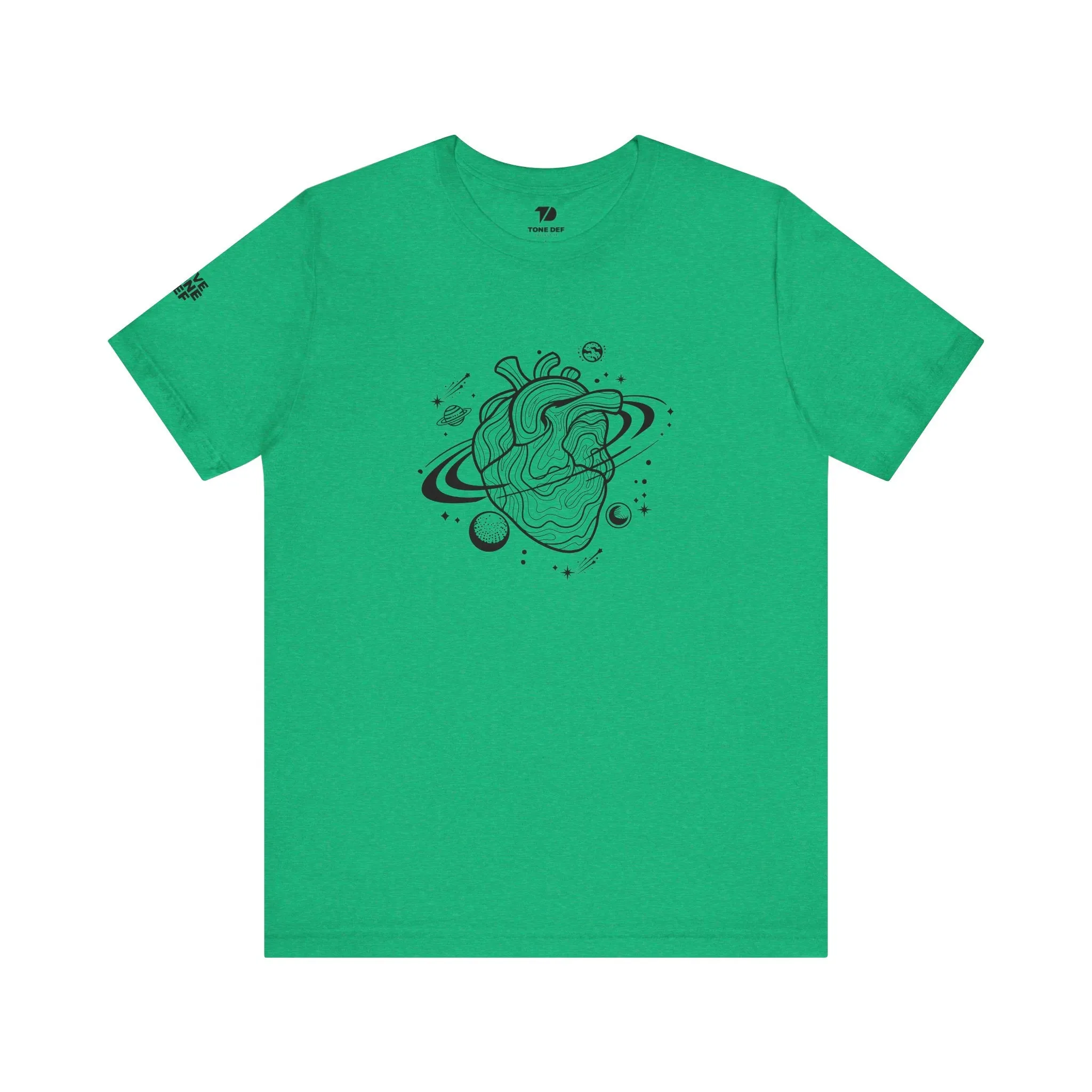 Gravitational Heart - Unisex Jersey Short Sleeve Tee