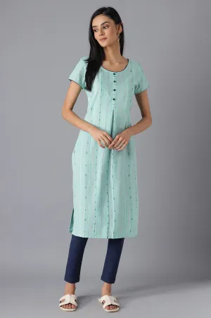 Green Casual kurta & Palazzo Set
