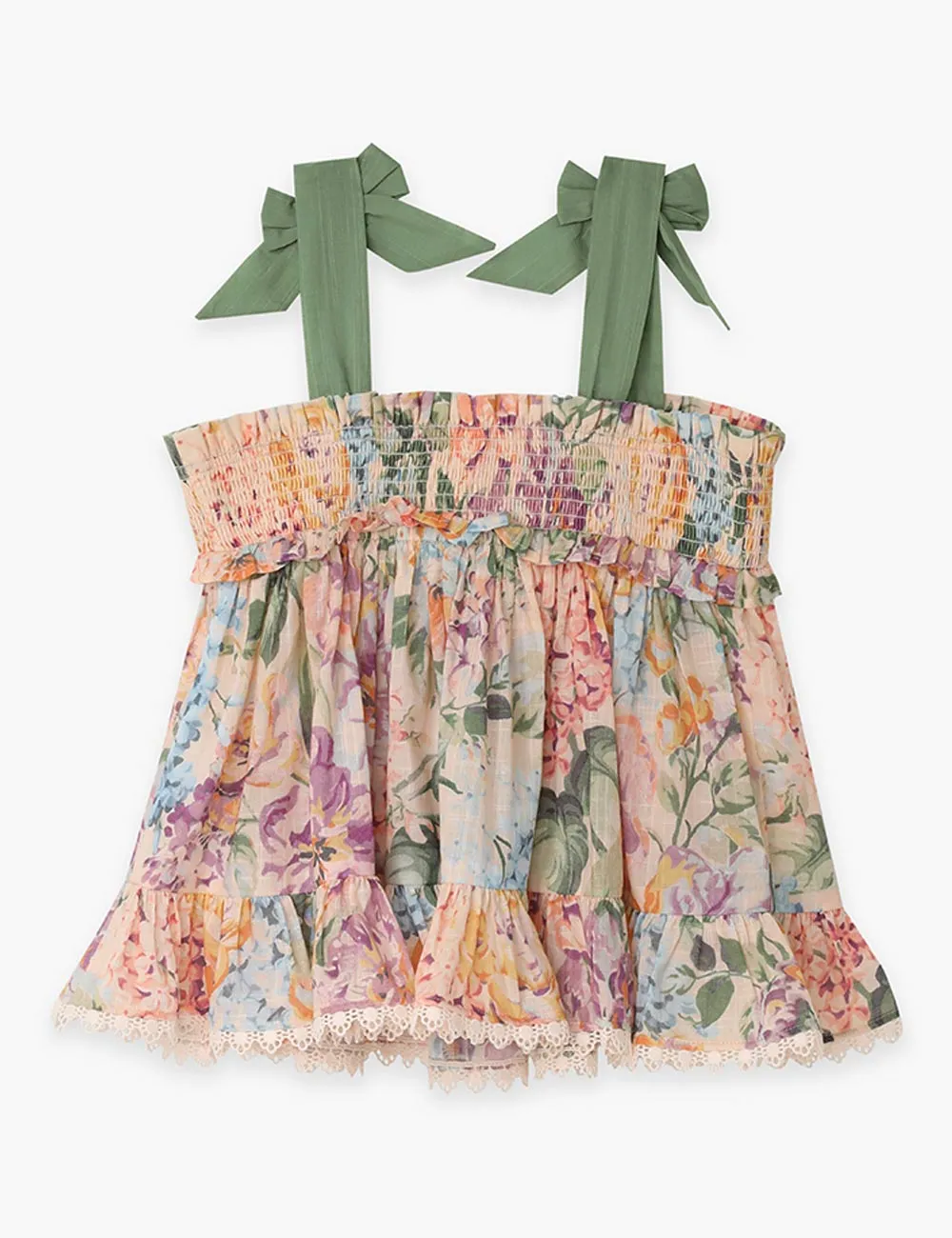 Halliday Shirred Top