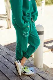 Hammill & Co - Winter Vibes Track Pant - Emerald