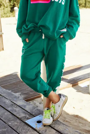 Hammill & Co - Winter Vibes Track Pant - Emerald